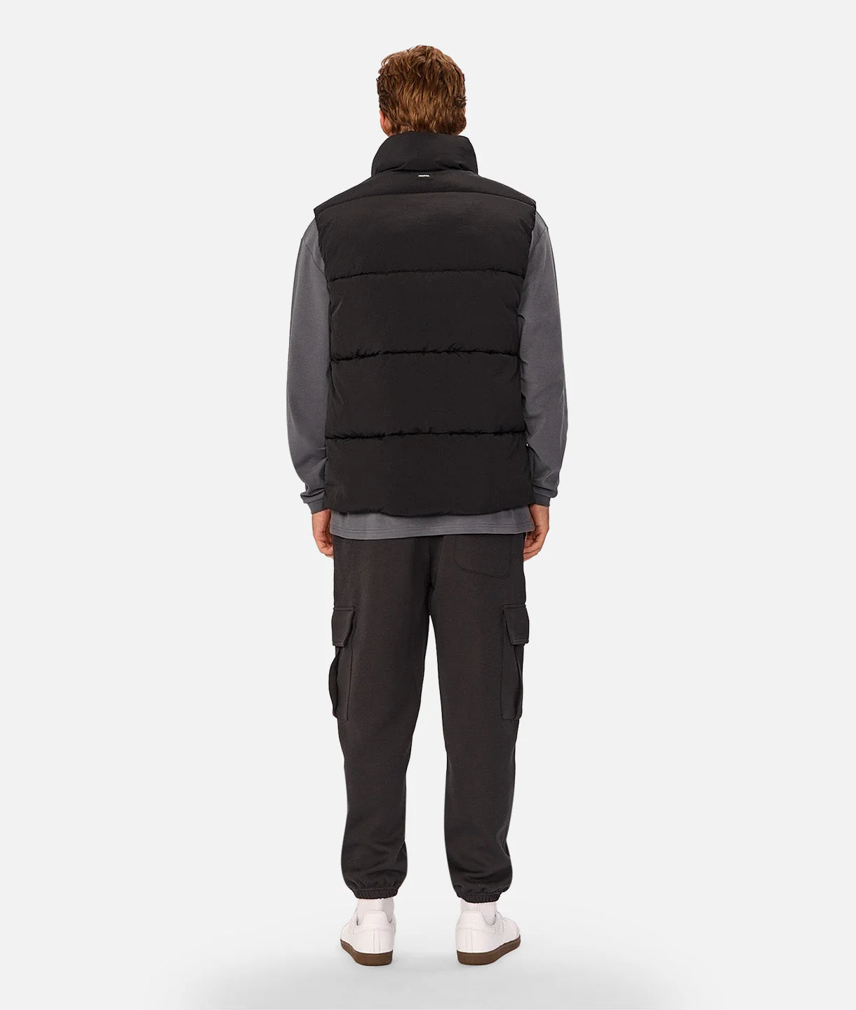 The Busan Puffer Vest - Black
