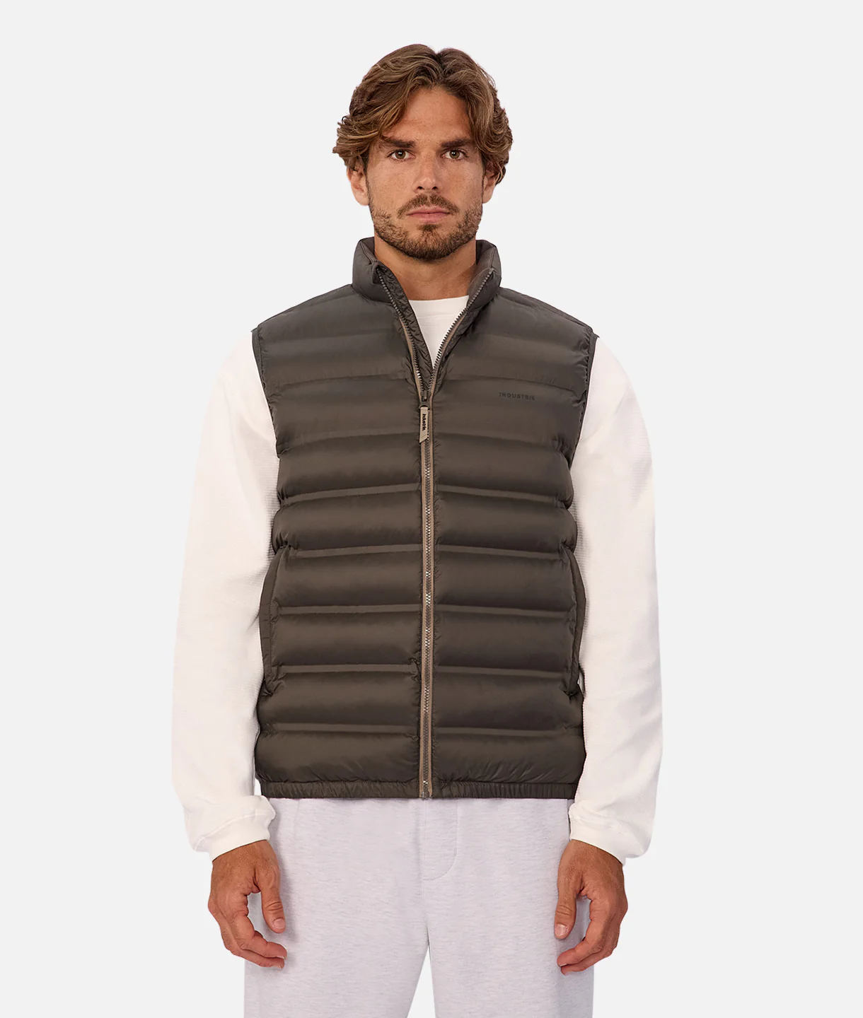 The Kyoto Puffer Vest - Dark Forest