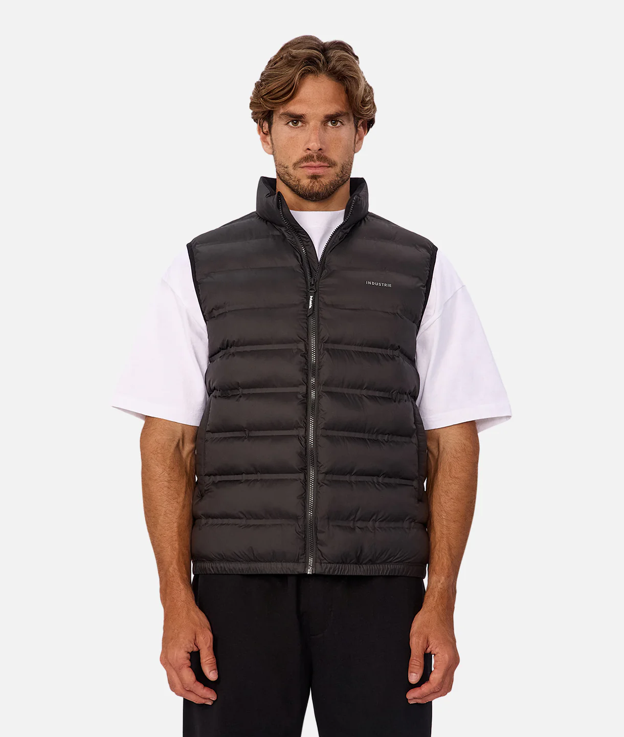 The Kyoto Puffer Vest - Black