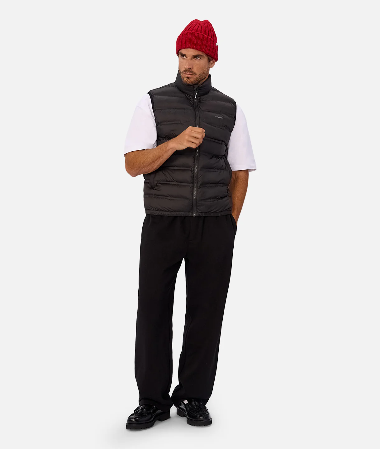 The Kyoto Puffer Vest - Black