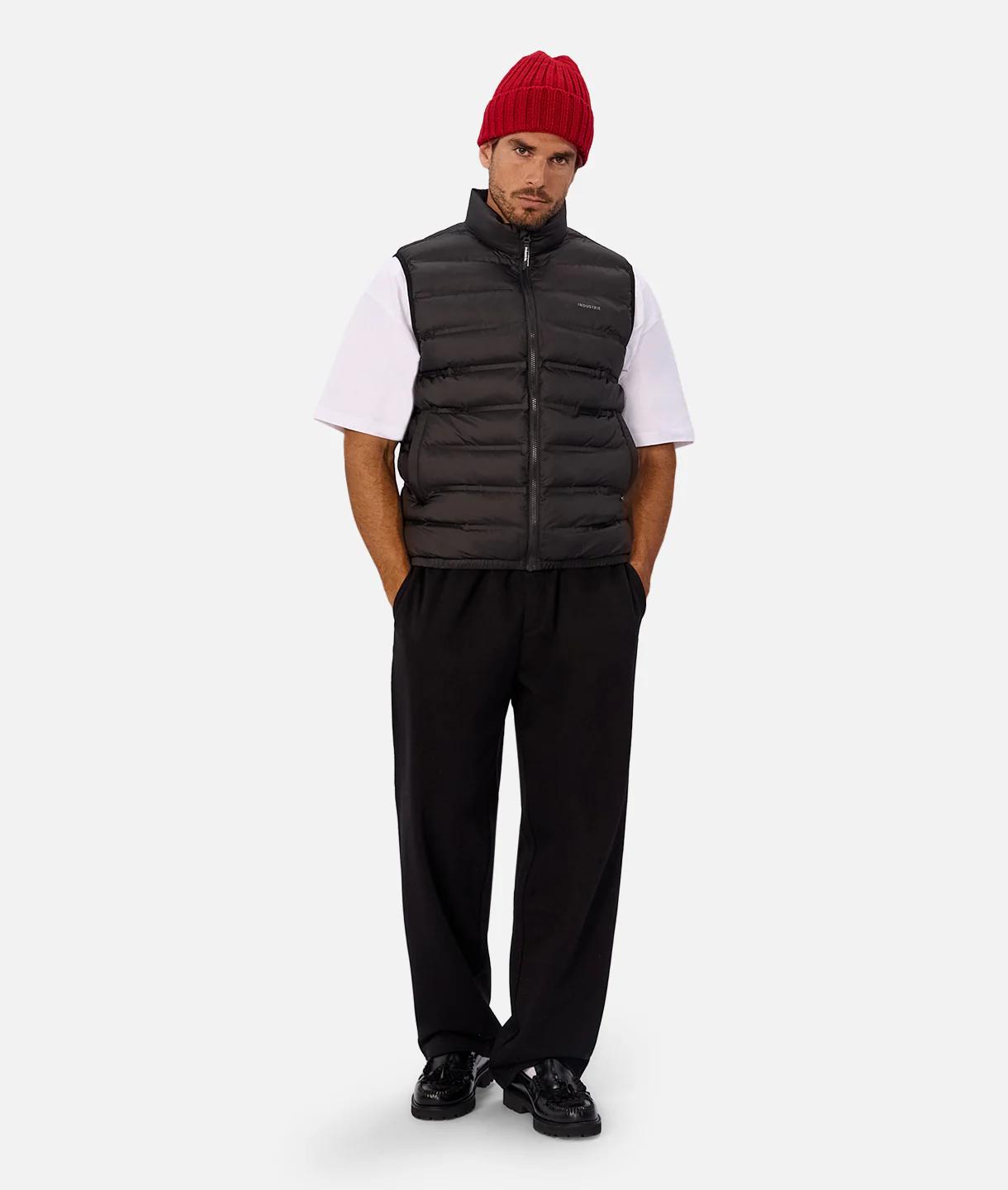The Kyoto Puffer Vest - Black