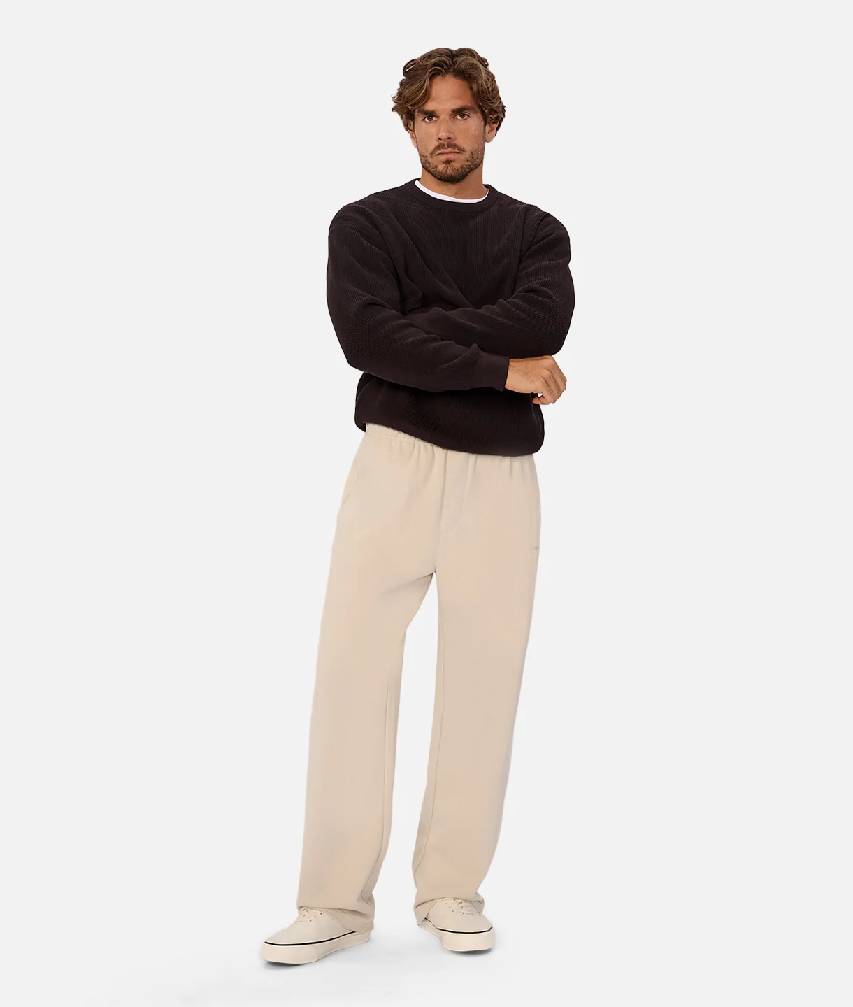 The Astoria Knitted Sweatpant - Washed Sand
