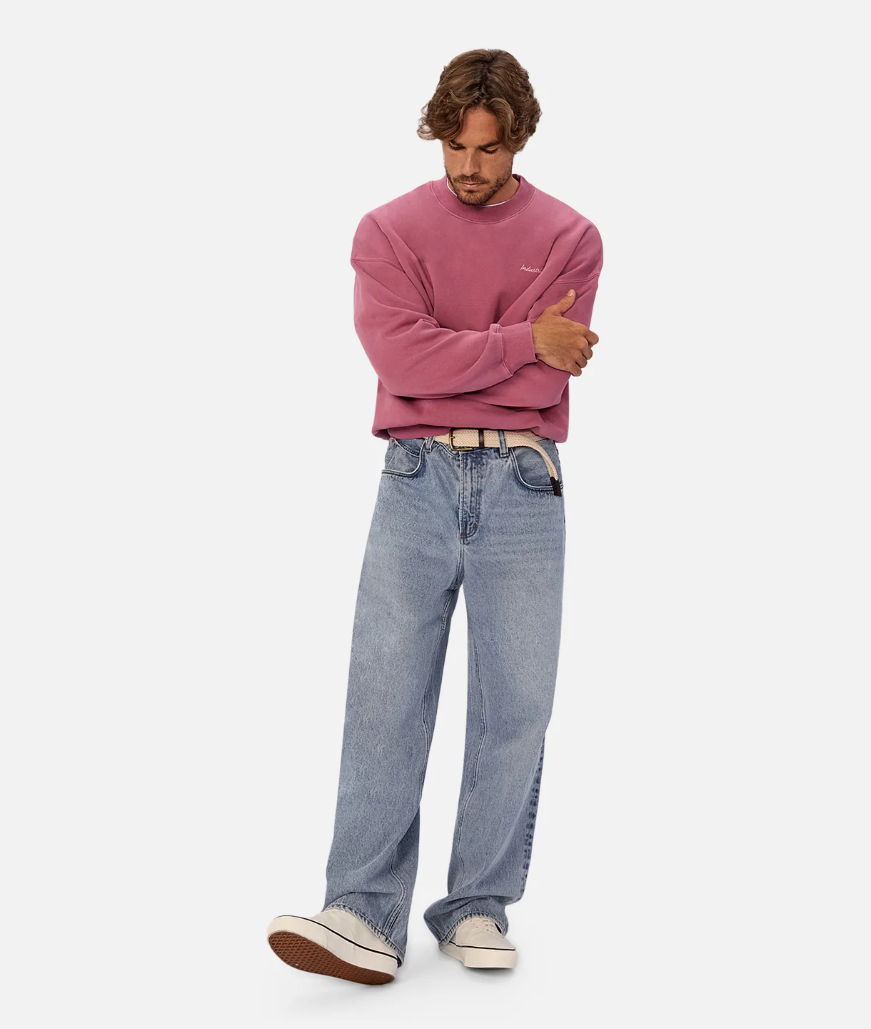The New Del Sur Washed Sweatshirt - Syrah
