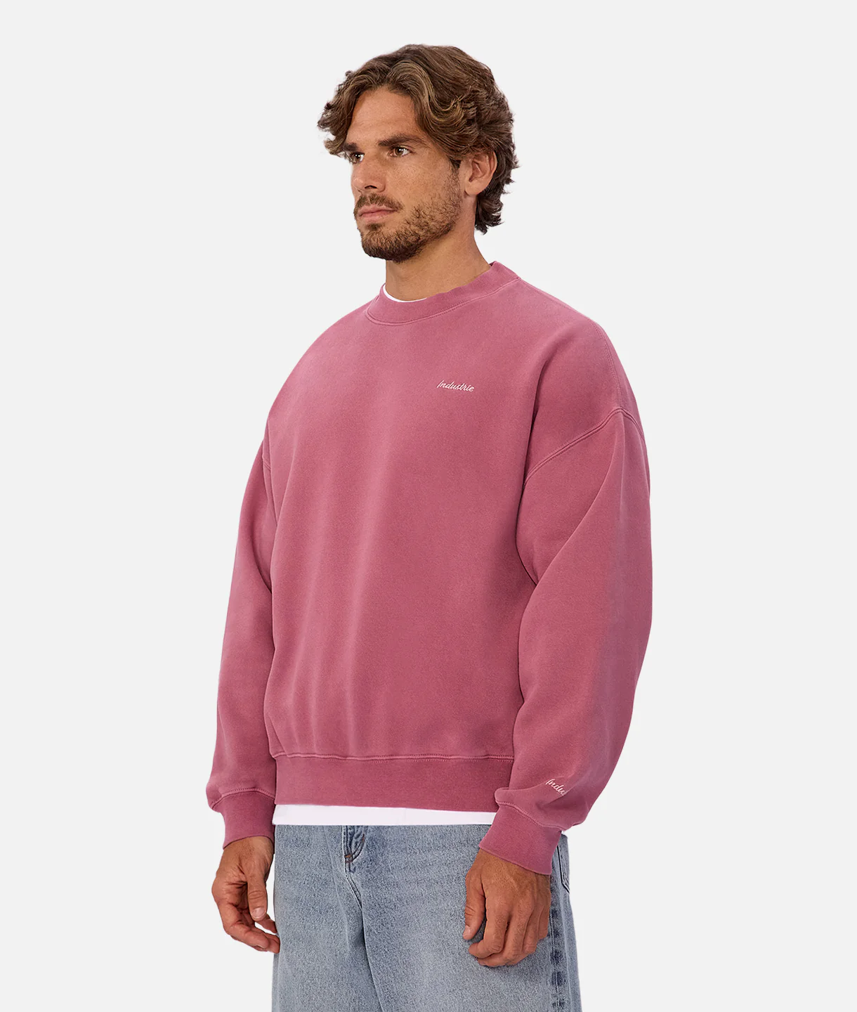 The New Del Sur Washed Sweatshirt - Syrah
