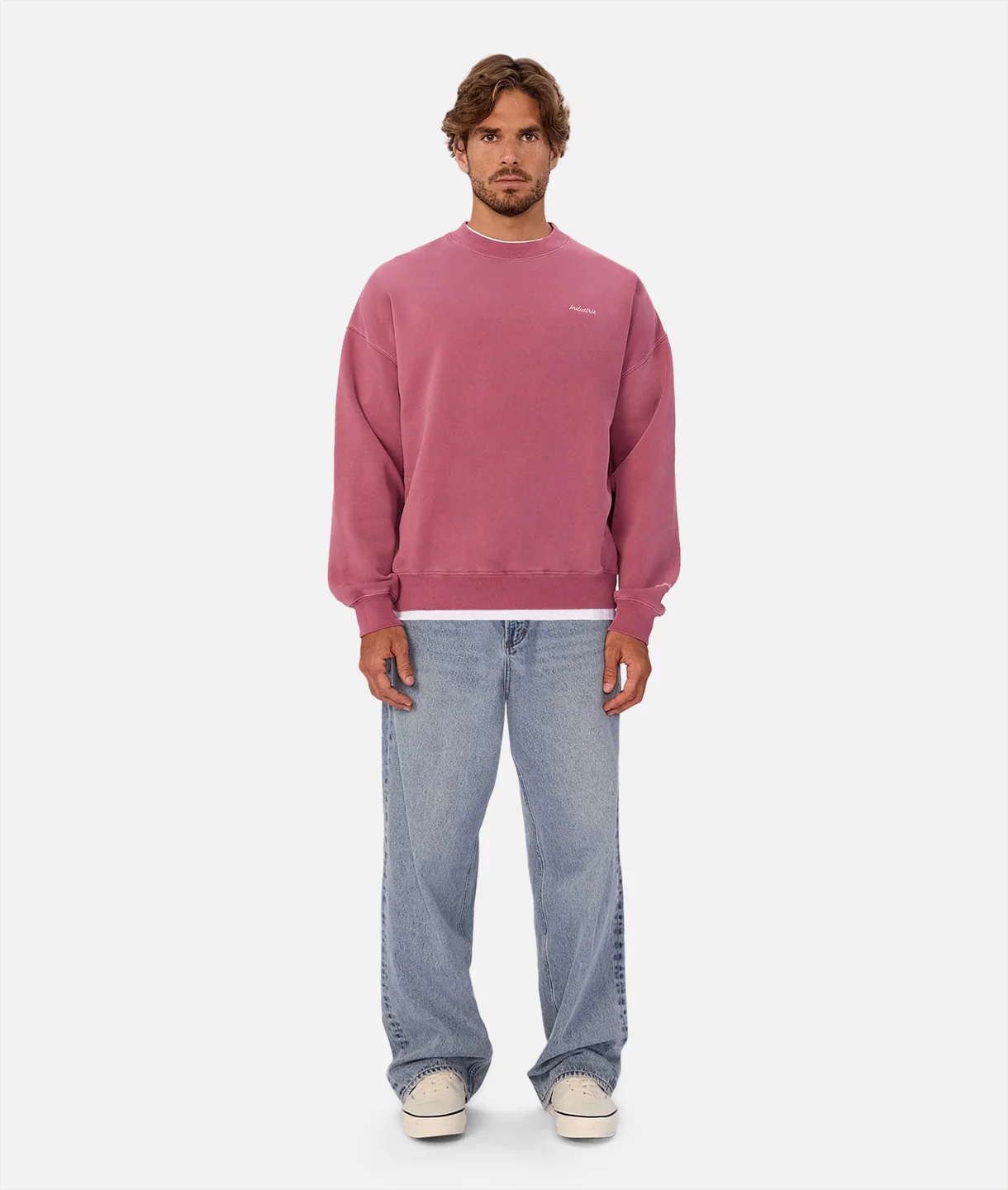 The New Del Sur Washed Sweatshirt - Syrah