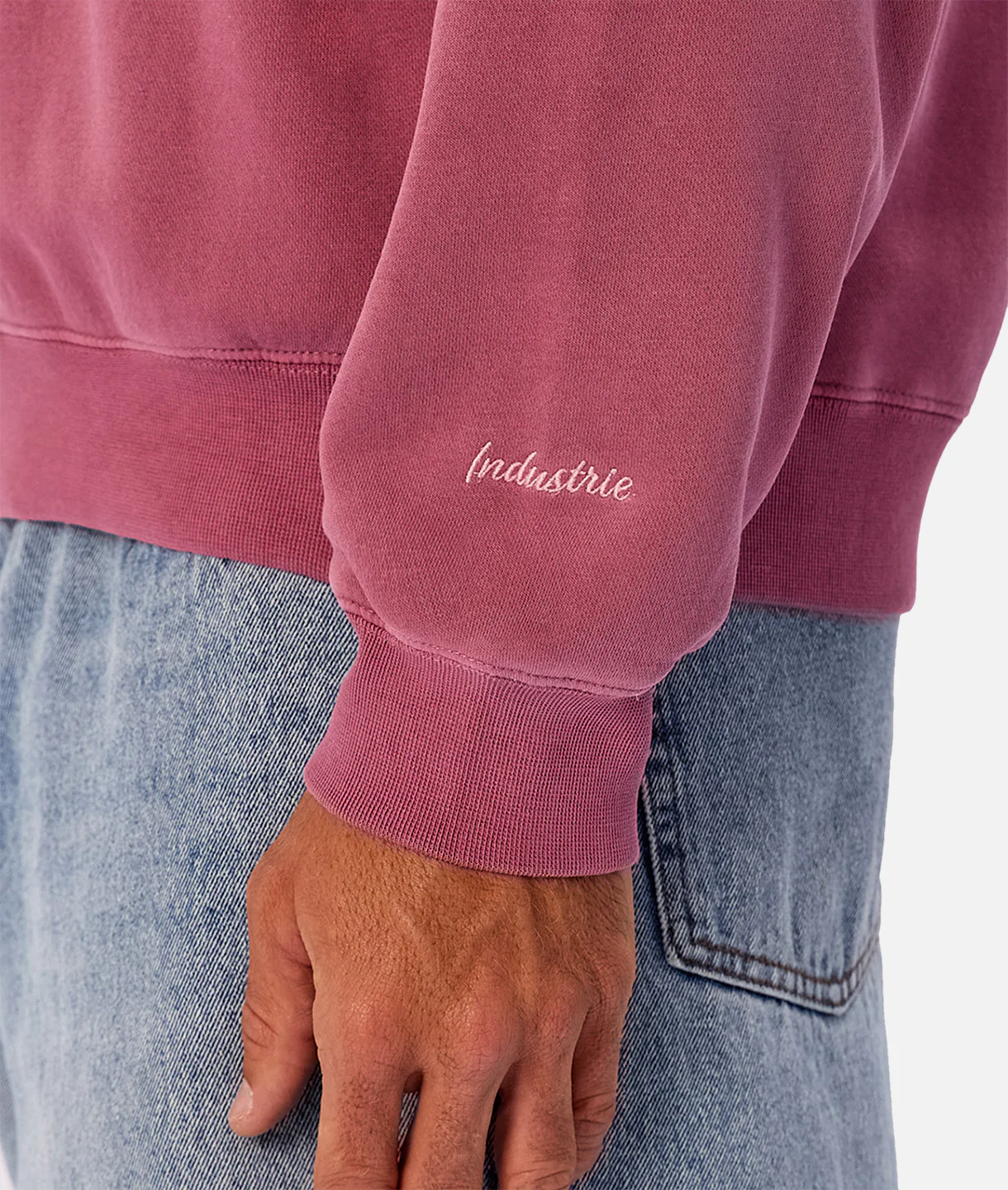 The New Del Sur Washed Sweatshirt - Syrah