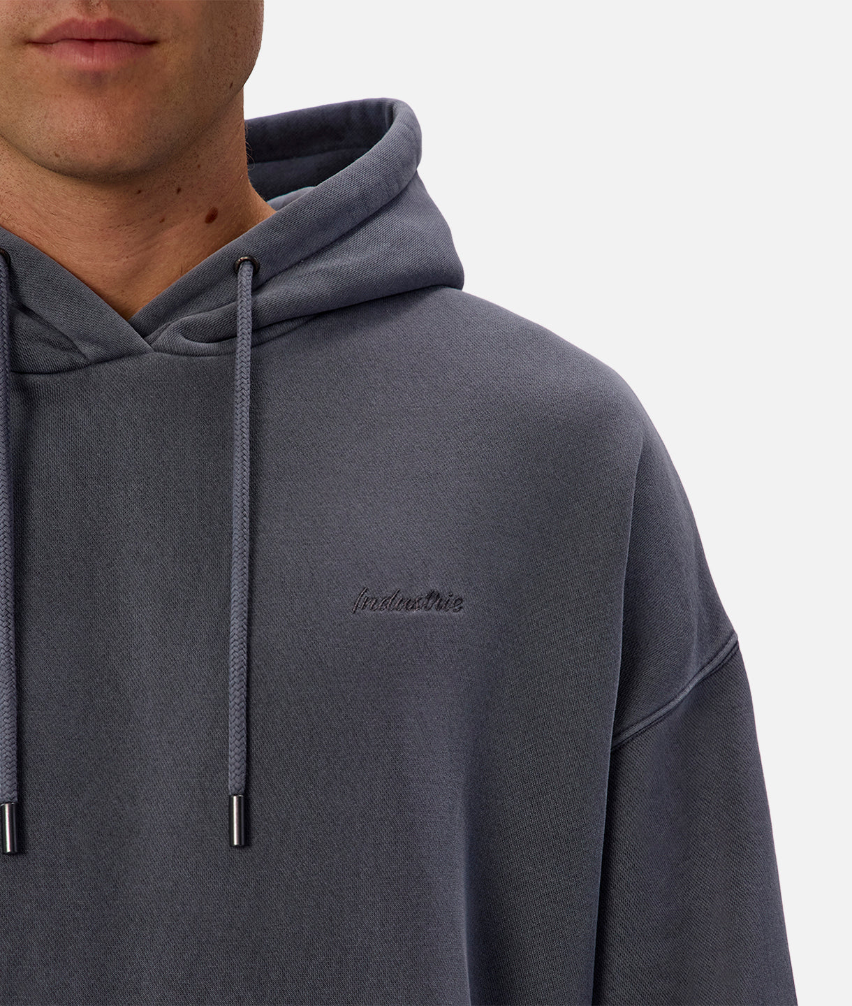 The New Del Sur Washed Hoodie - Washed Cadet