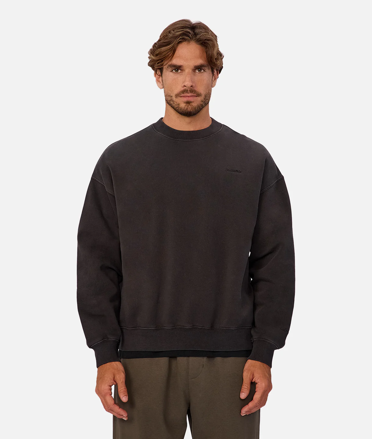 The New Del Sur Washed Sweatshirt - Washed Black