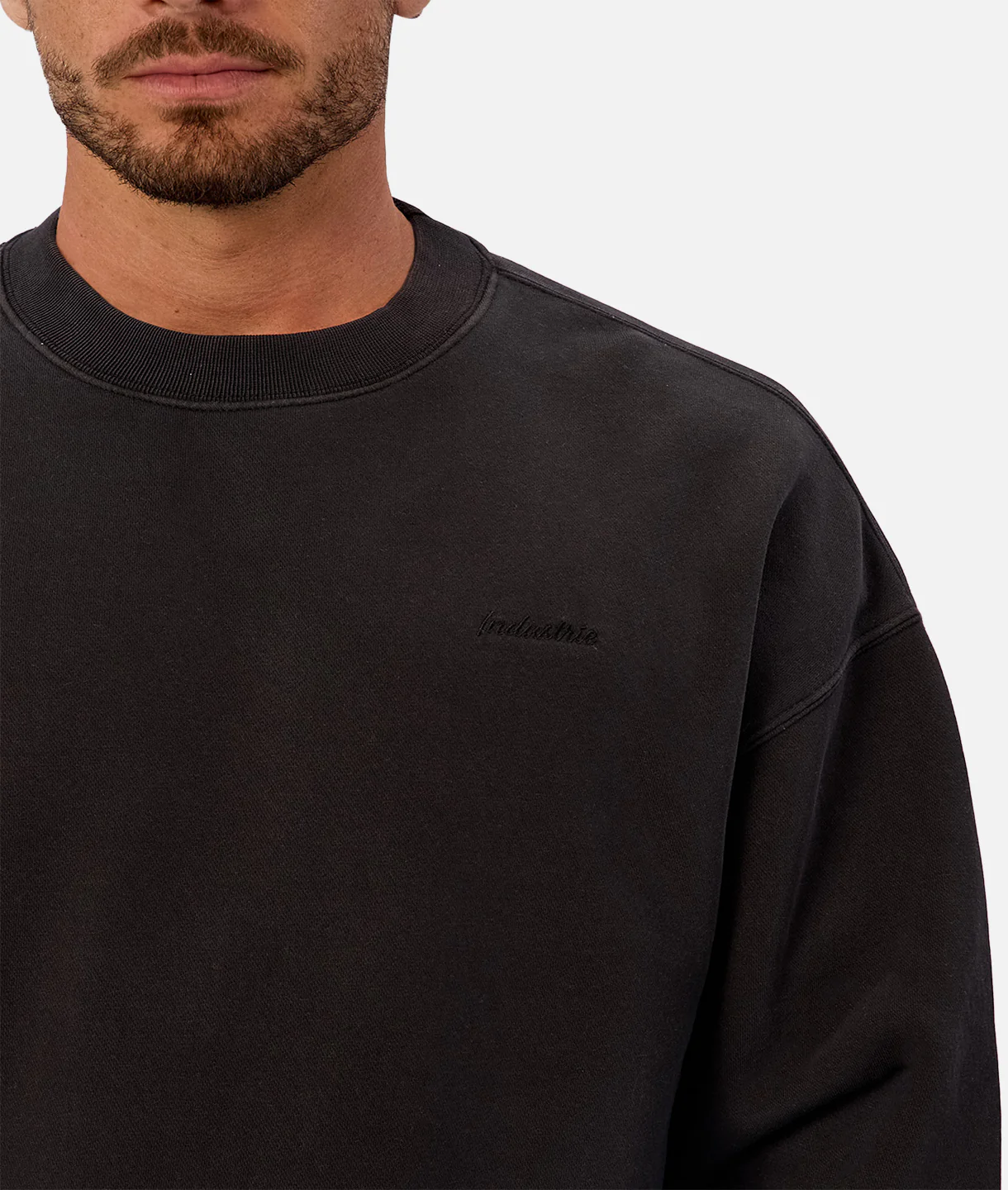 The New Del Sur Washed Sweatshirt - Washed Black