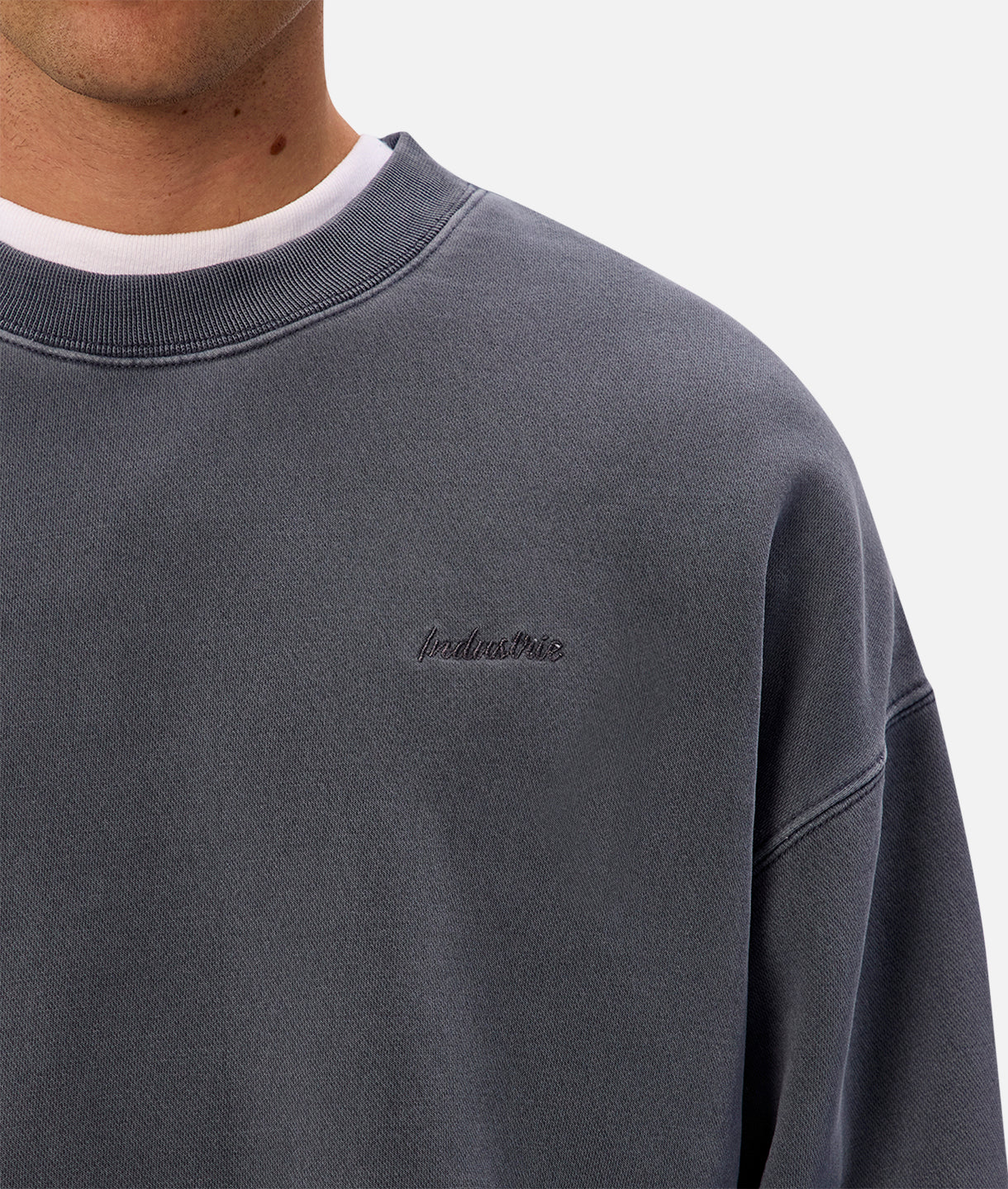 The New Del Sur Washed Sweatshirt - Washed Cadet