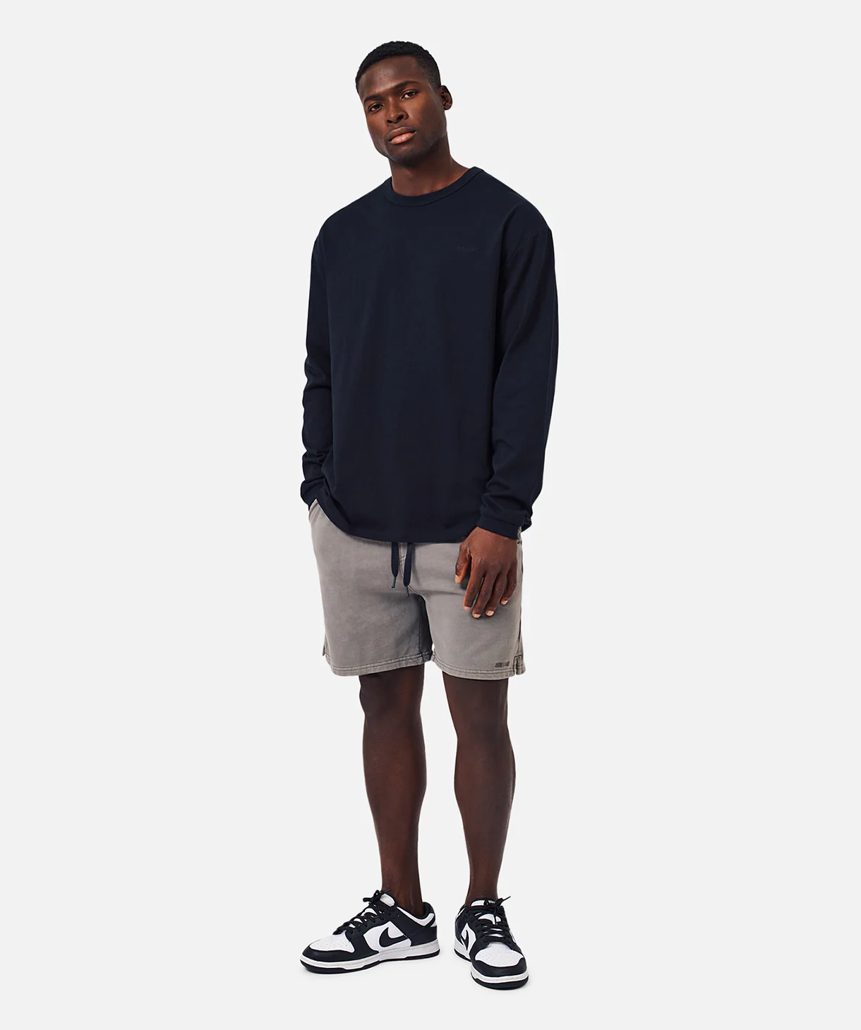 The Del Sur Long Sleeve T-Shirt - Black