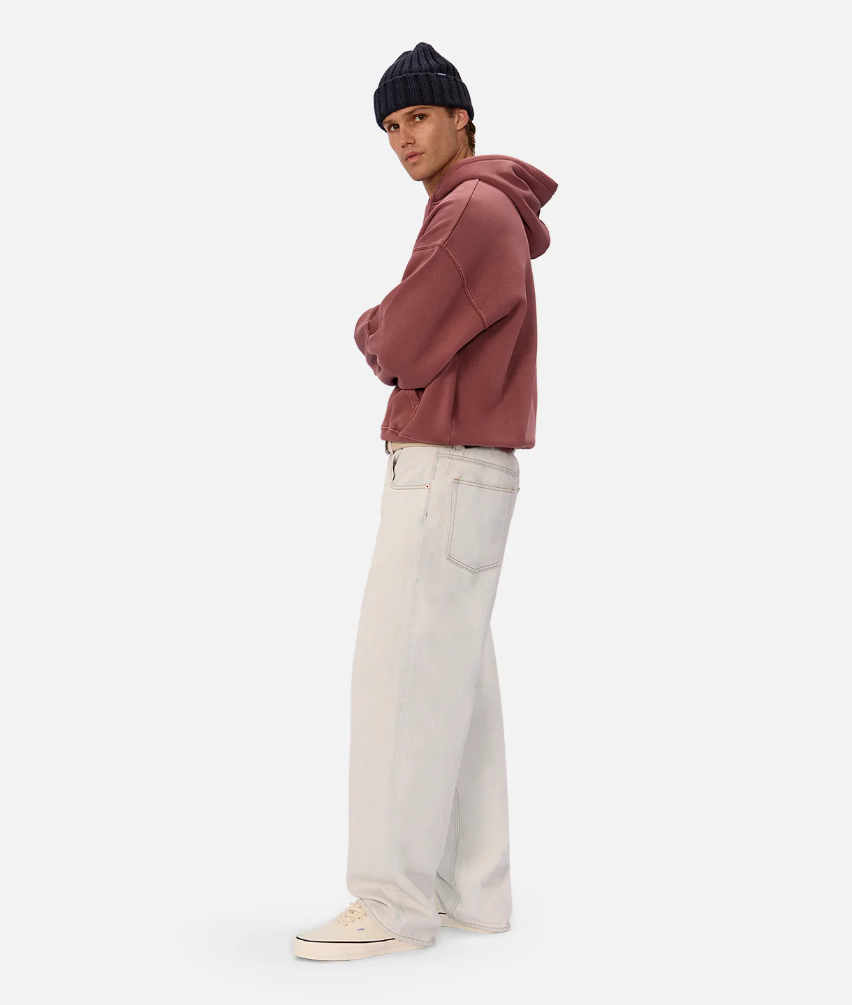The New Del Sur Washed Hoodie - Oxblood