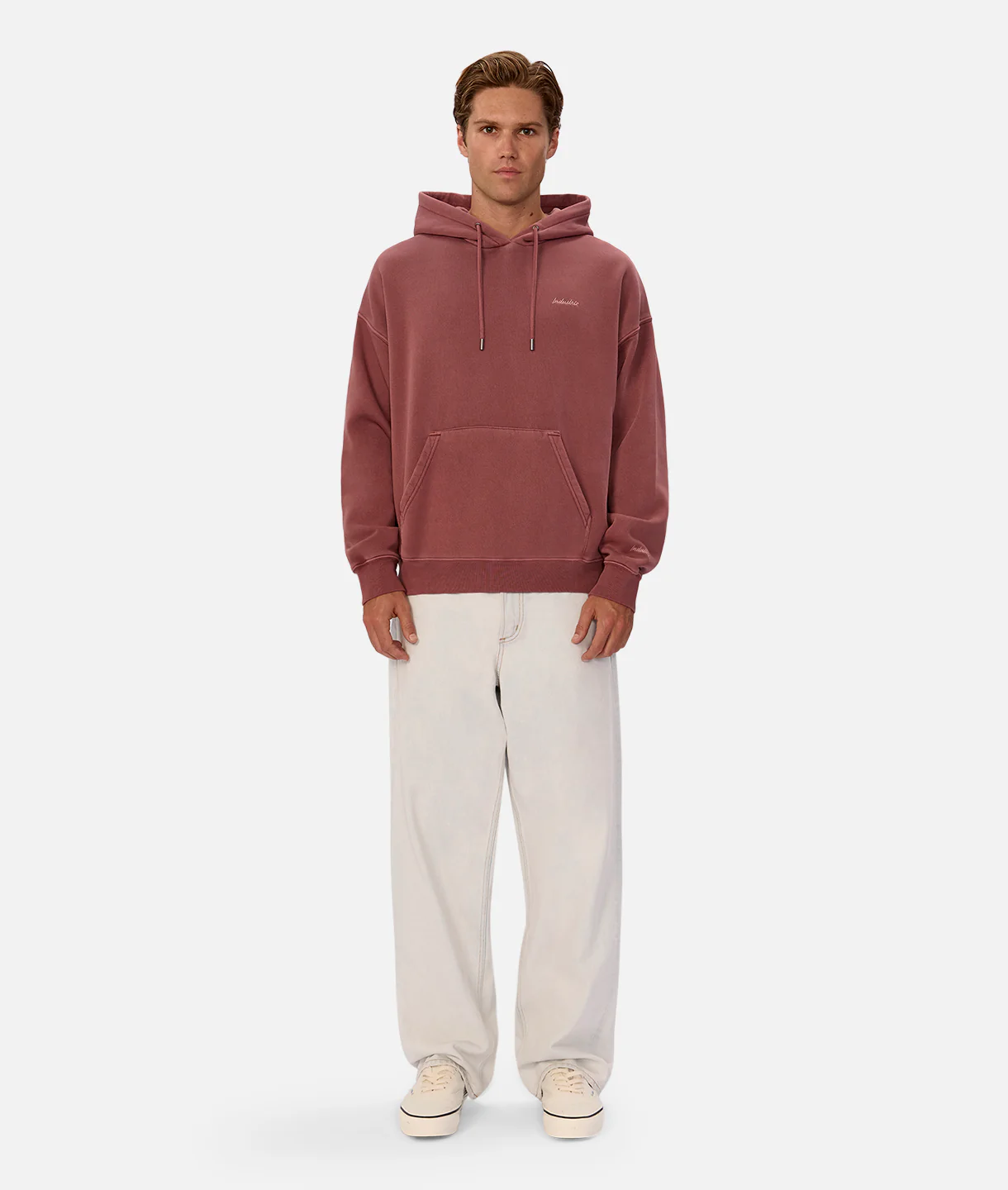 The New Del Sur Washed Hoodie - Oxblood