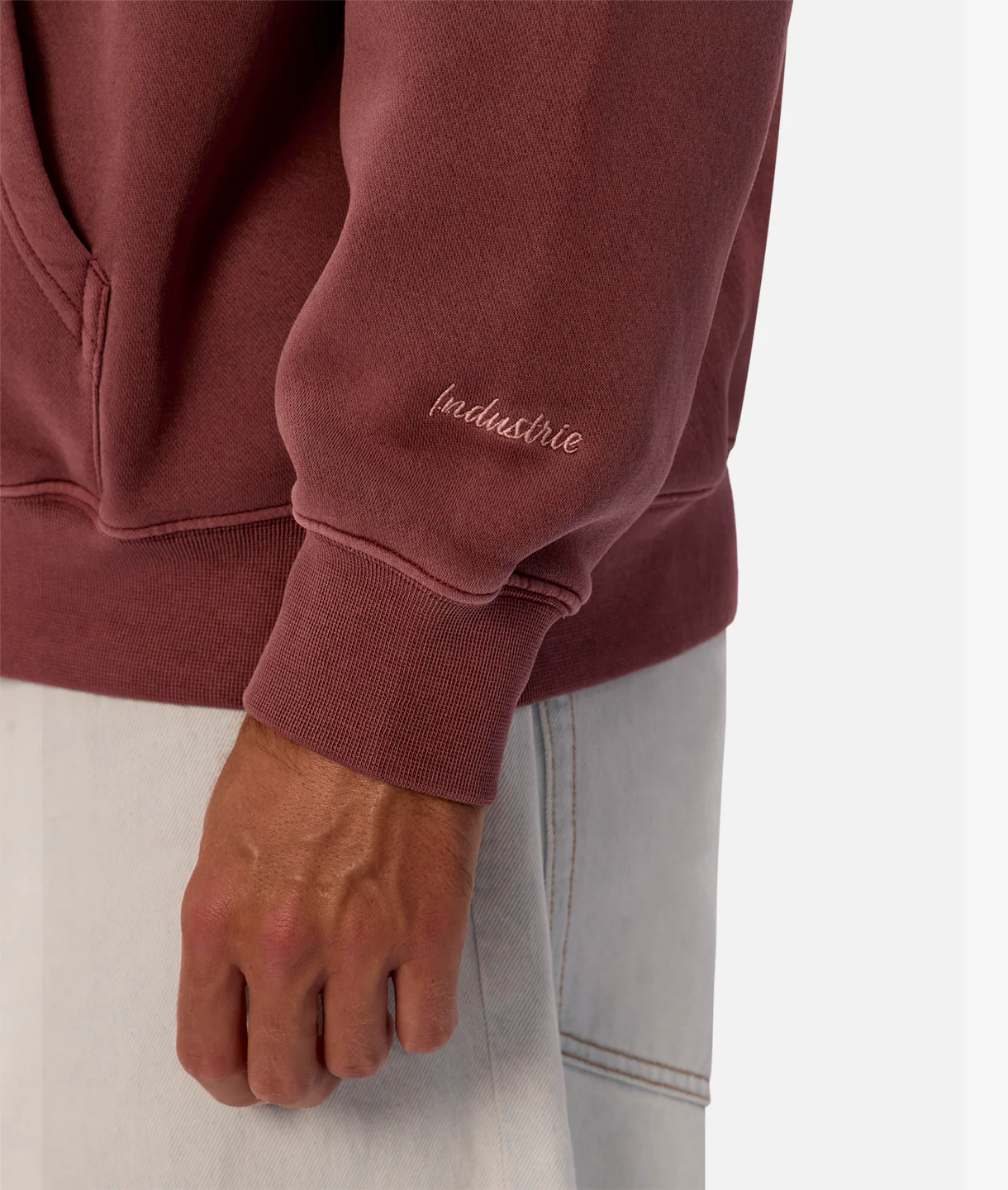 The New Del Sur Washed Hoodie - Oxblood