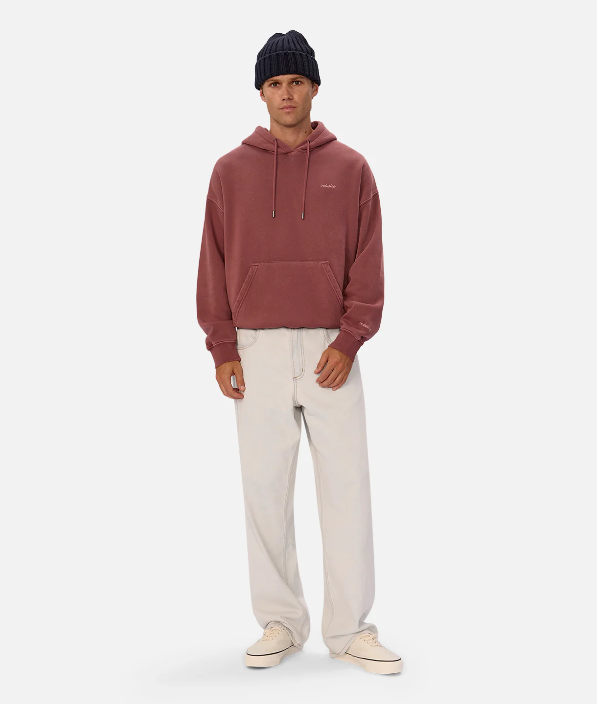 The New Del Sur Washed Hoodie - Oxblood