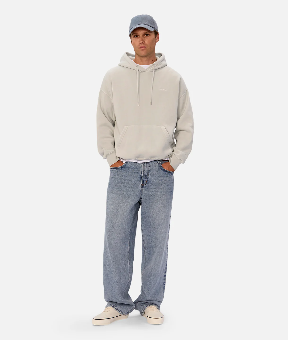 The New Del Sur Washed Hoodie - Mist