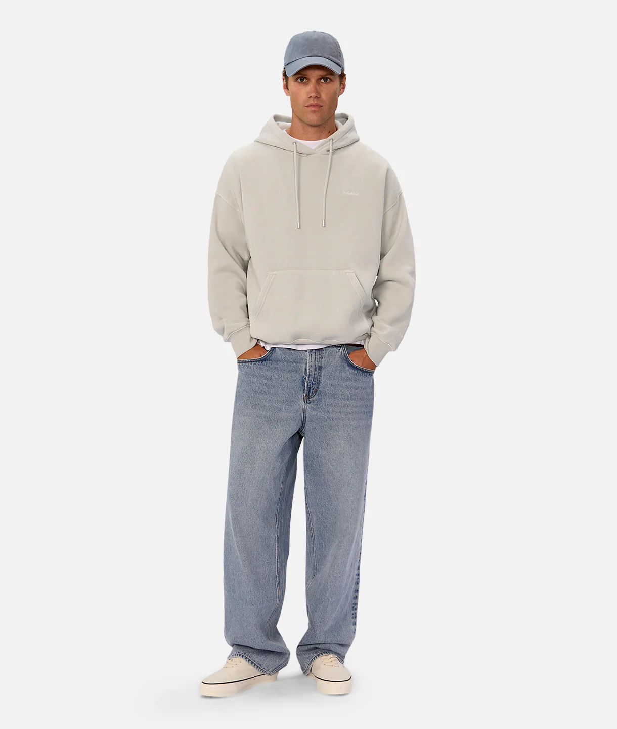 The New Del Sur Washed Hoodie - Mist