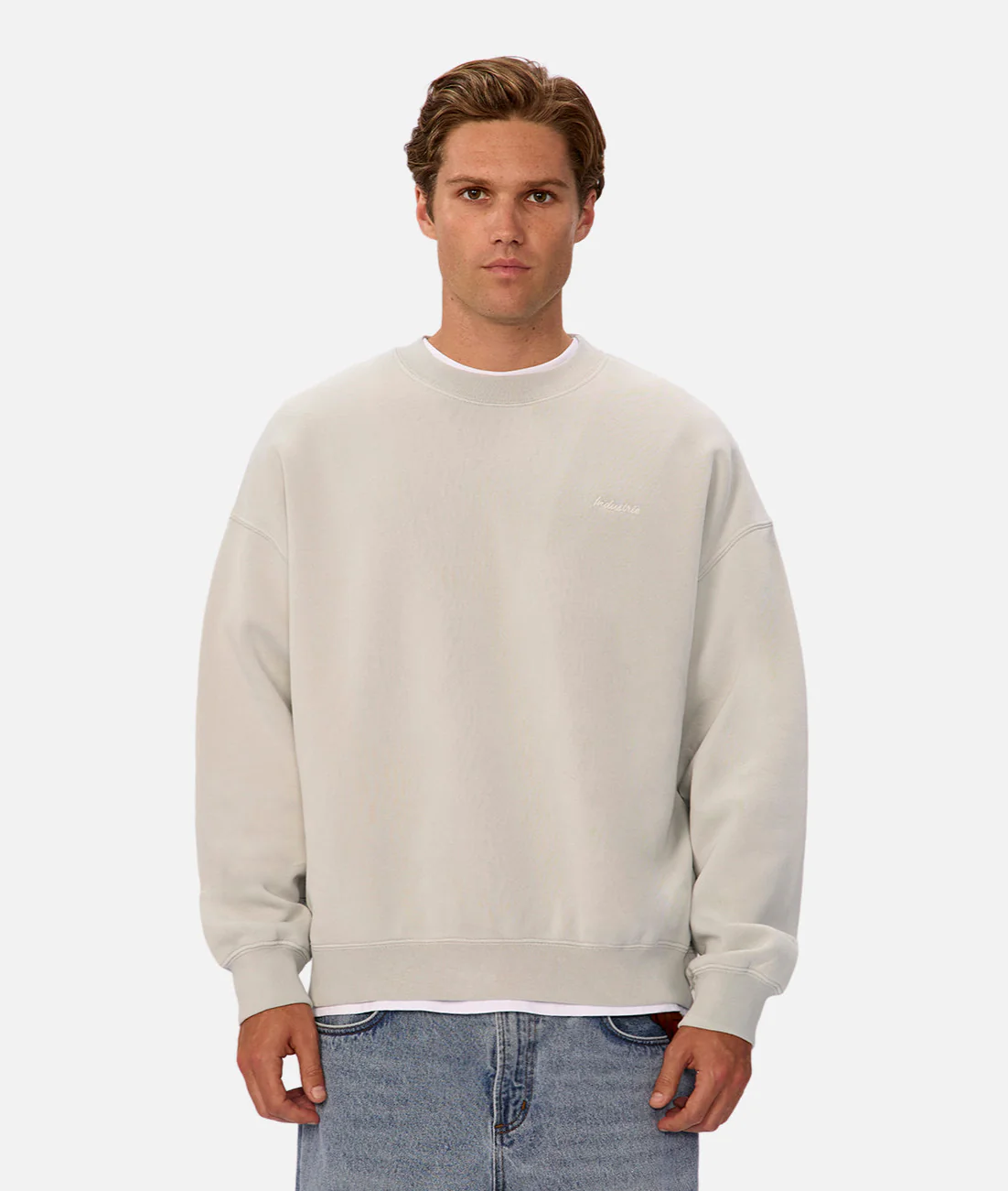 The New Del Sur Washed Sweatshirt - Mist