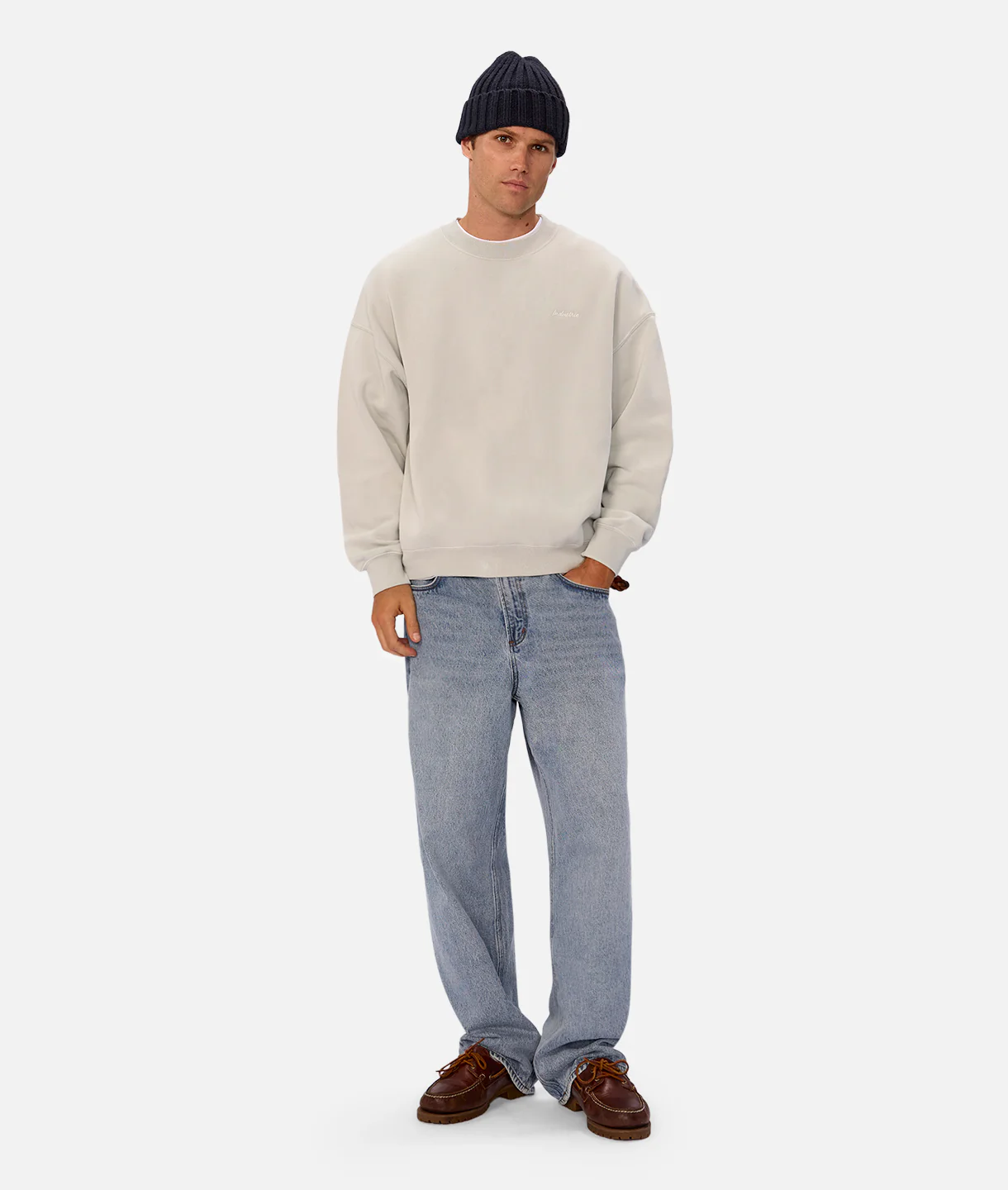 The New Del Sur Washed Sweatshirt - Mist