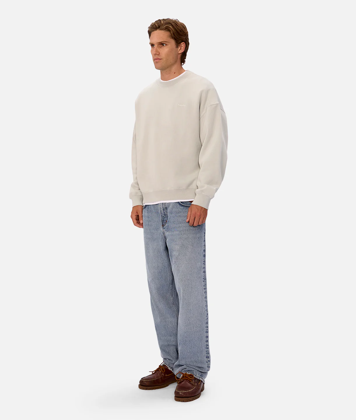 The New Del Sur Washed Sweatshirt - Mist