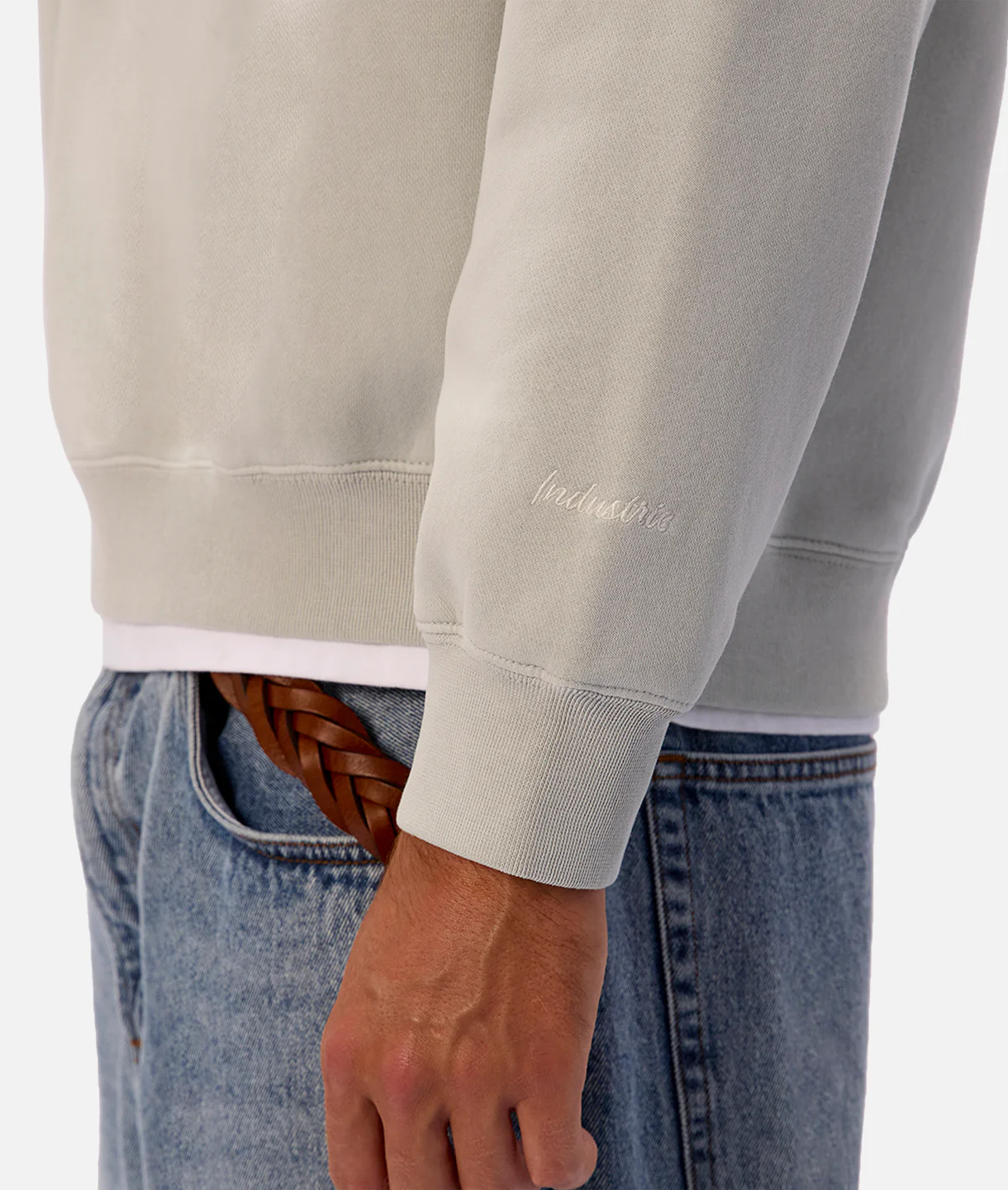 The New Del Sur Washed Sweatshirt - Mist