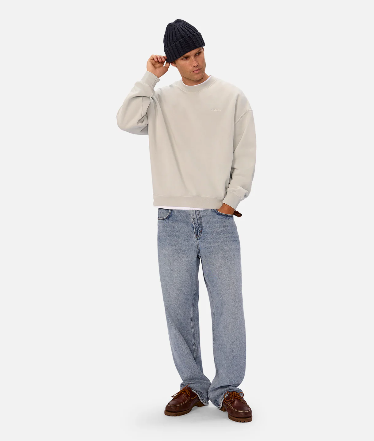 The New Del Sur Washed Sweatshirt - Mist