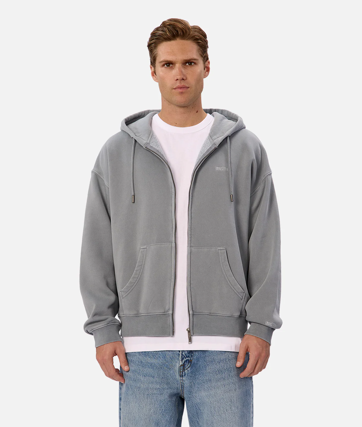 The Del Sur Zip Up Hoodie - Lake