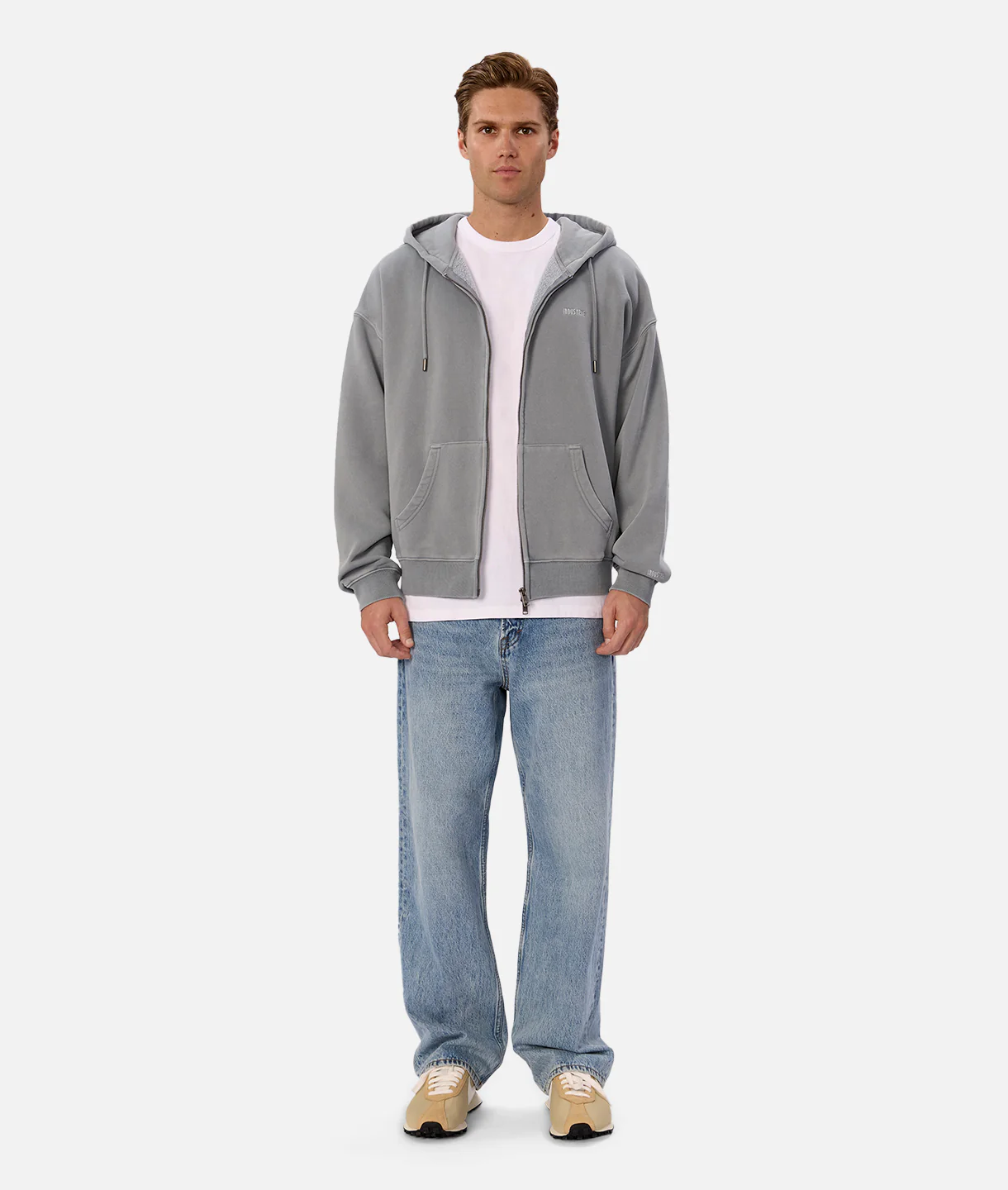 The Del Sur Zip Up Hoodie - Lake