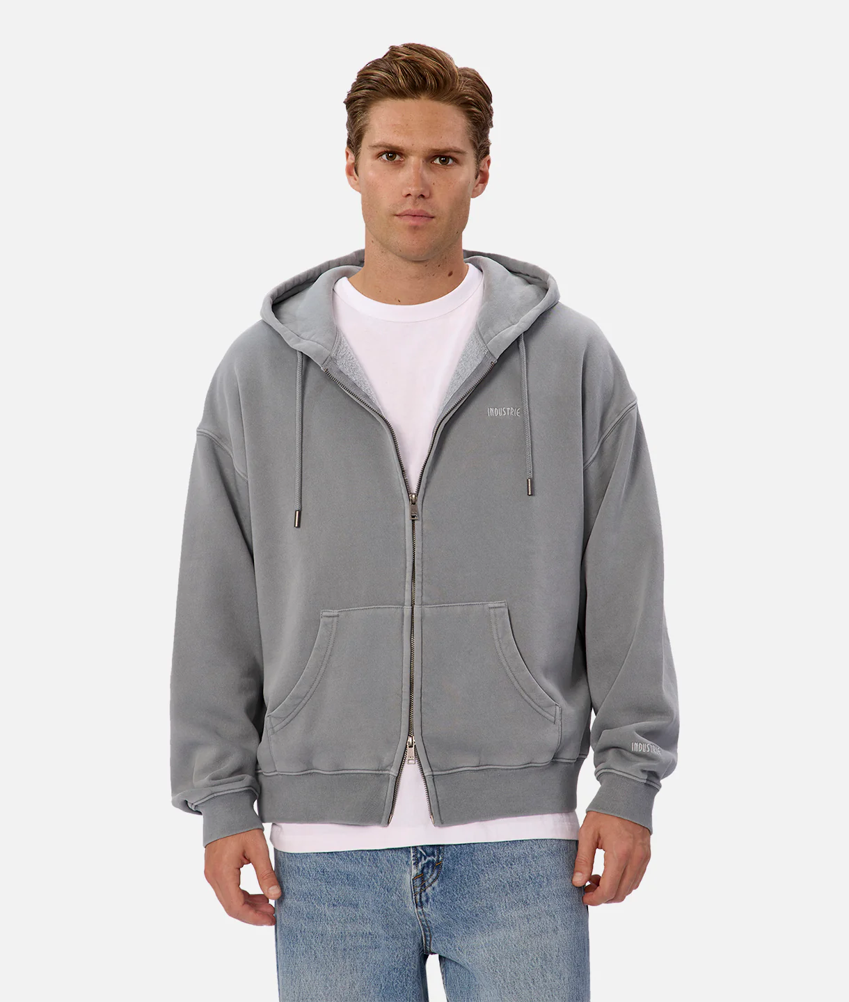 The Del Sur Zip Up Hoodie - Lake