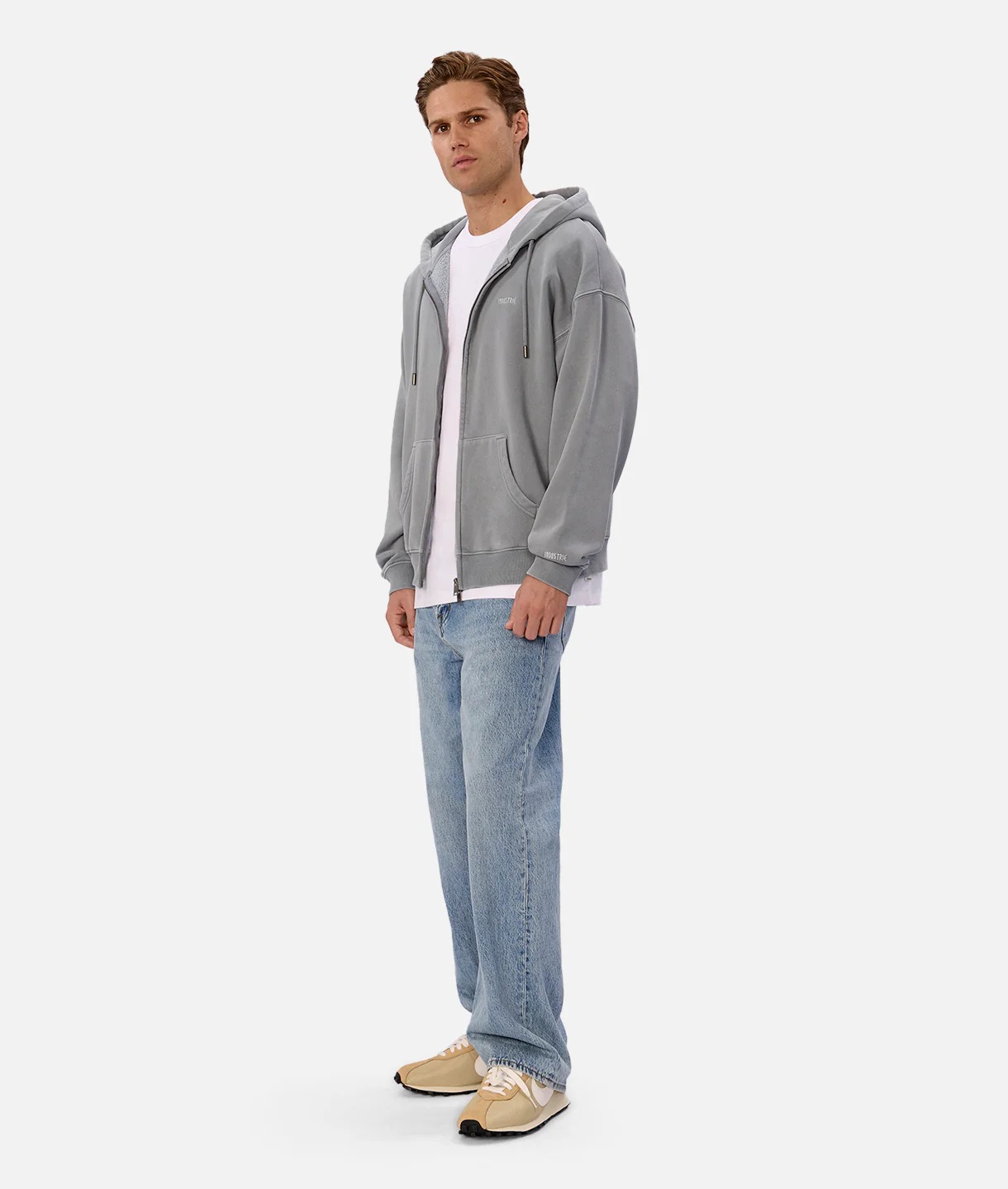 The Del Sur Zip Up Hoodie - Lake