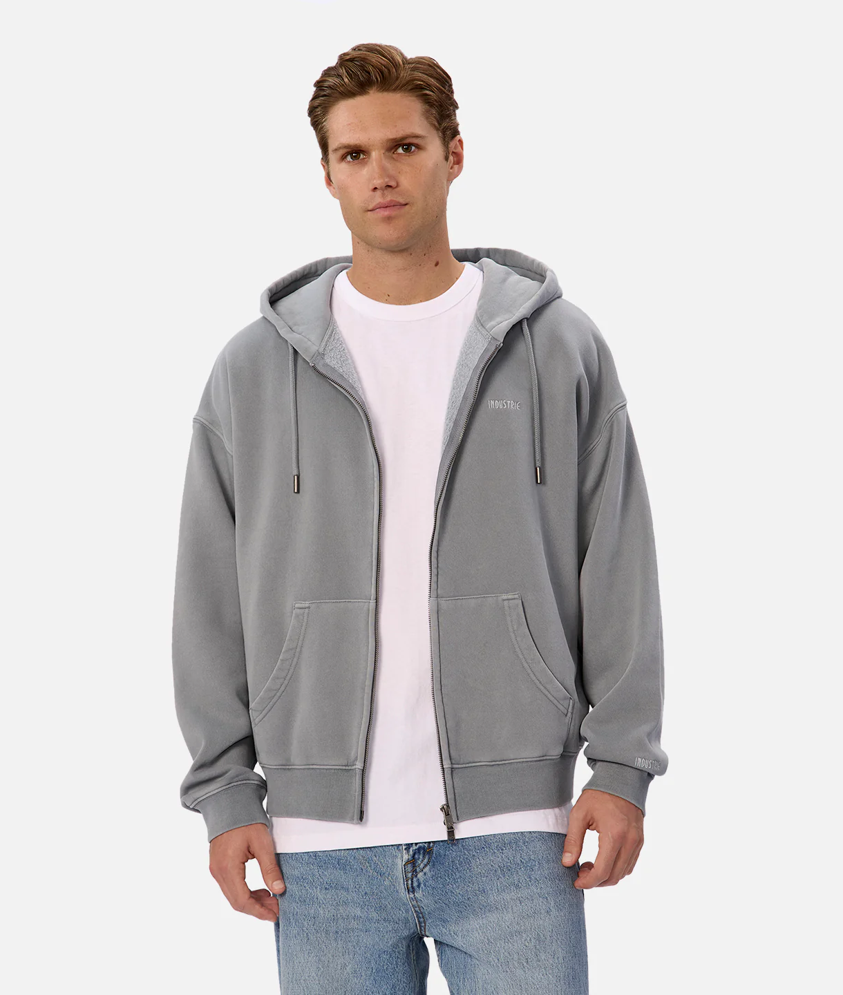 The Del Sur Zip Up Hoodie - Lake