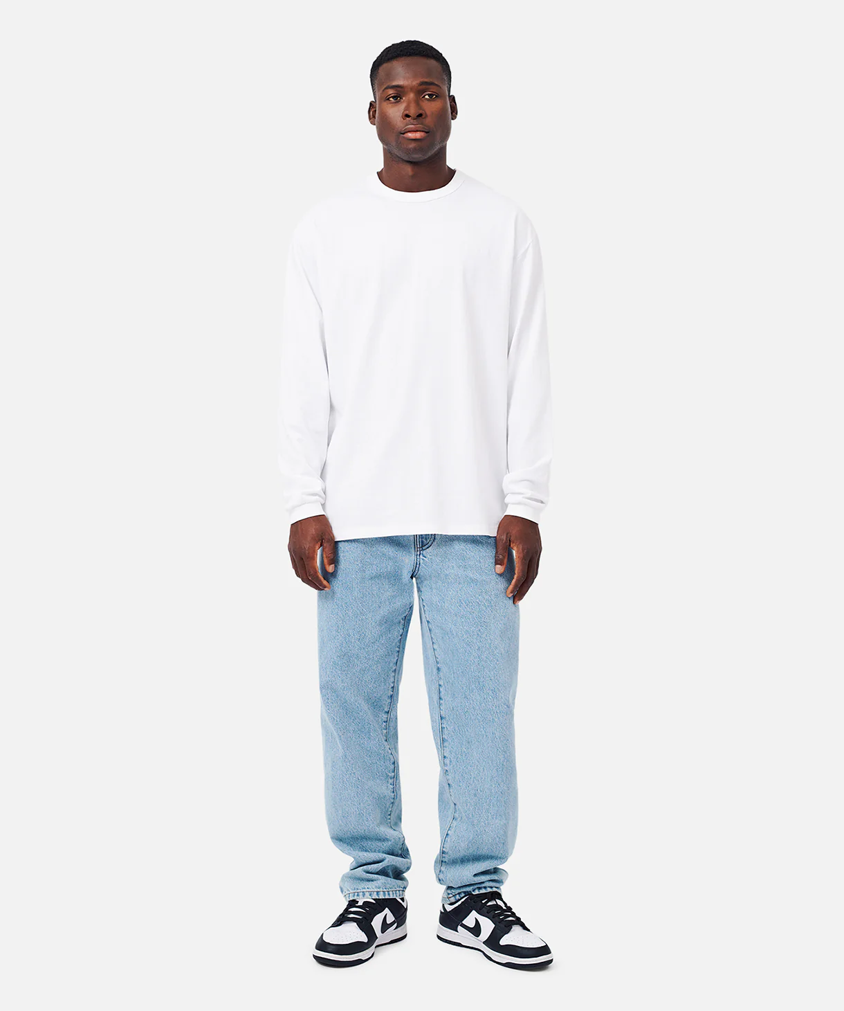 304-the-del-sur-long-sleeve-t-shirt-white-2.webp The Del Sur Long Sleeve T-Shirt - White