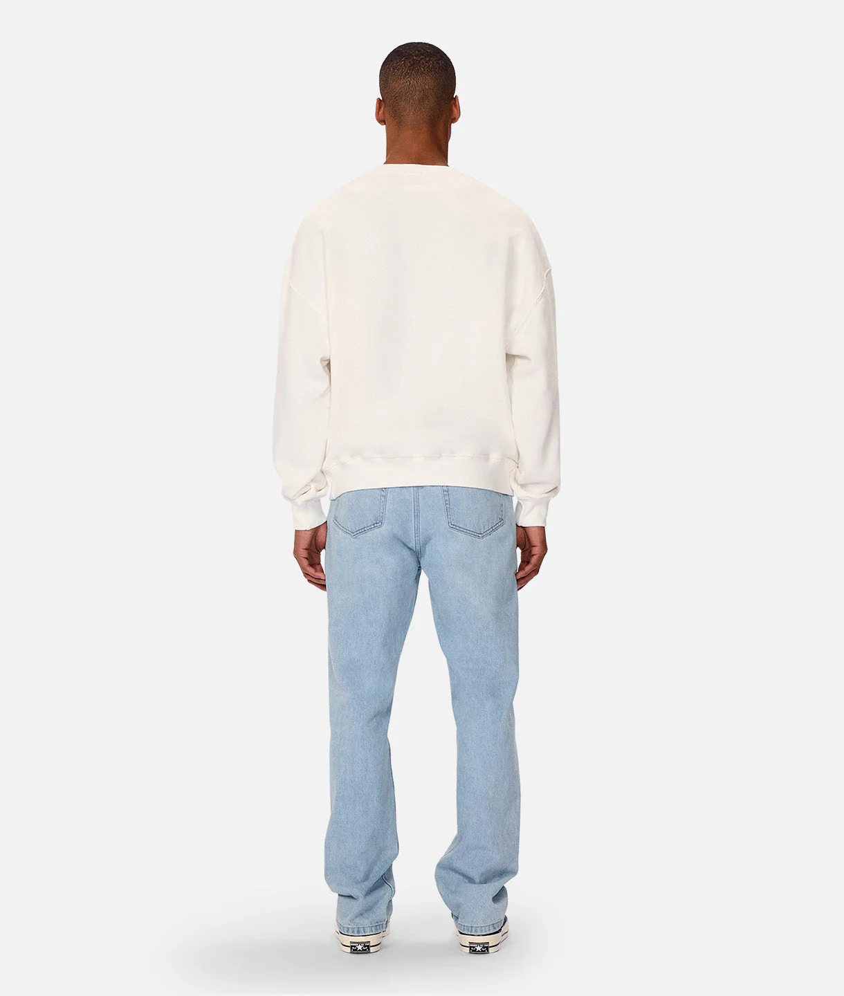 The Del Sur Solid Sweat - Chalk