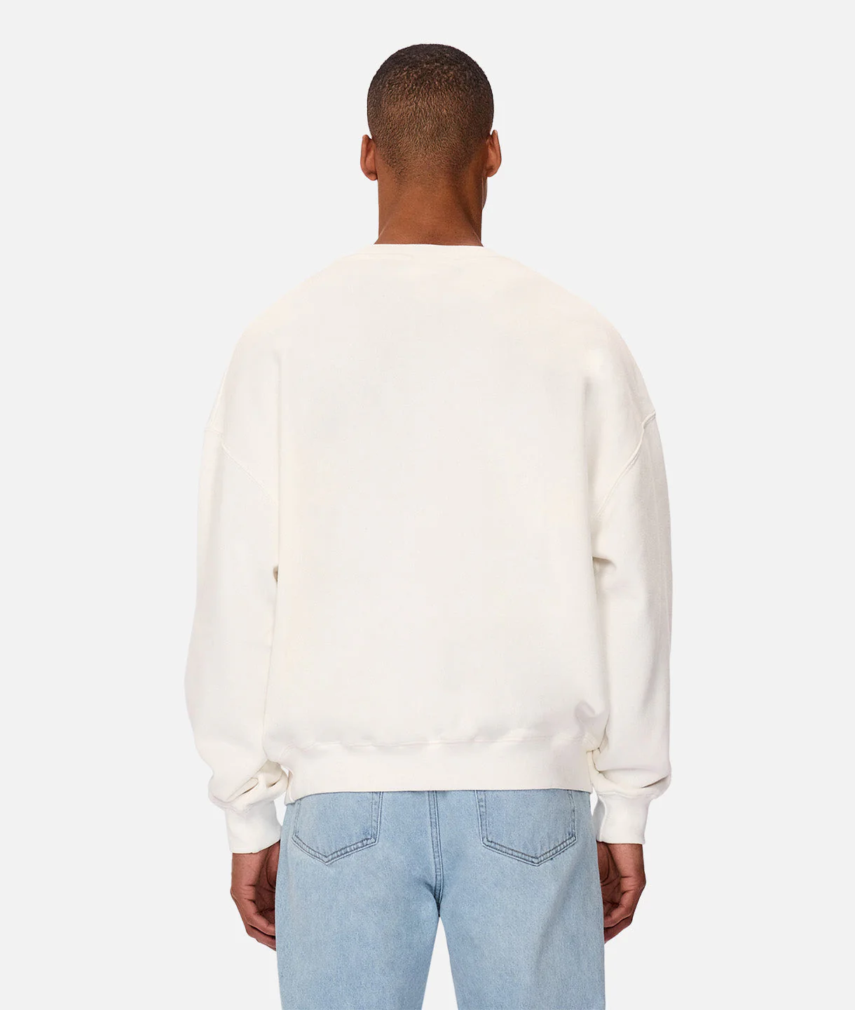 The Del Sur Solid Sweat - Chalk