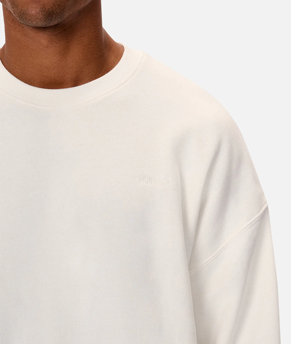 The Del Sur Solid Sweat - Chalk