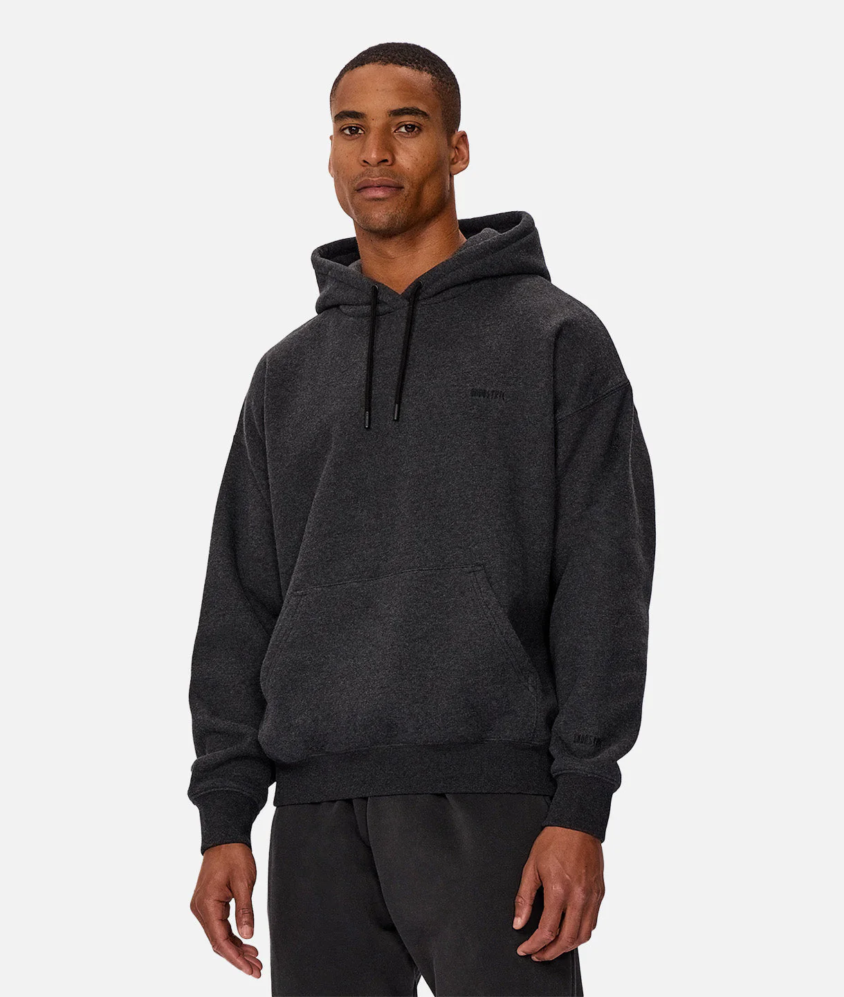 The Del Sur Marle Hoodie - Charcoal Marle