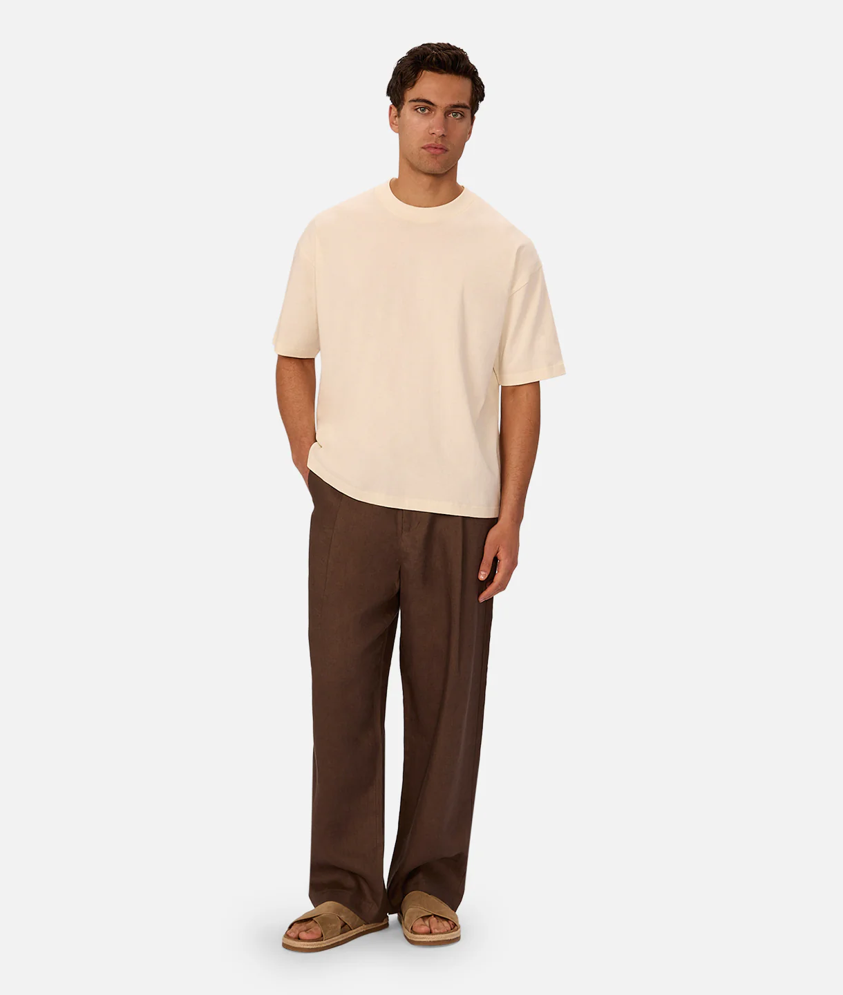 The Del Mar Boxy T-Shirt - Blonde