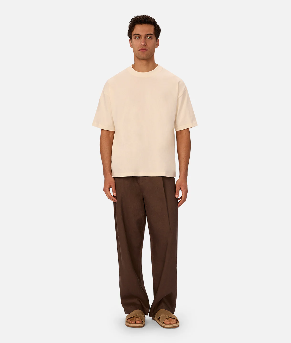 The Del Mar Boxy T-Shirt - Blonde