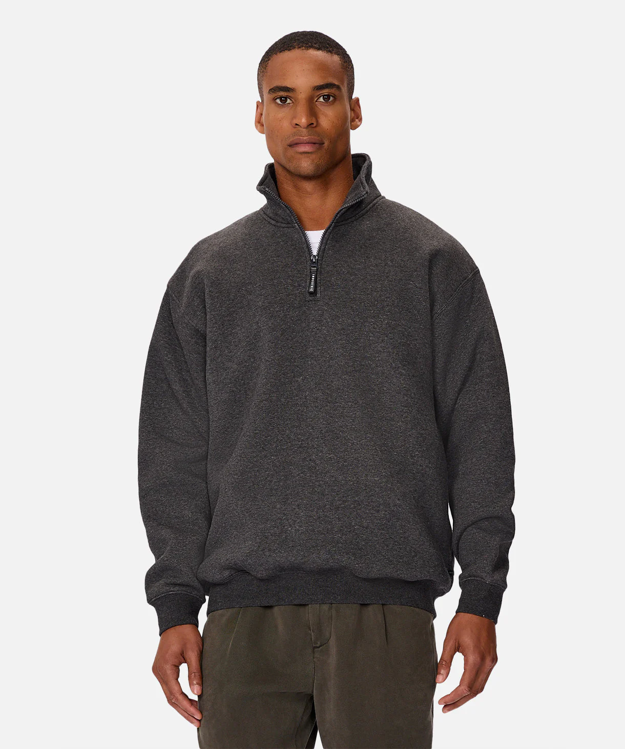 The Staunton Tracktop - Charcoal Marle