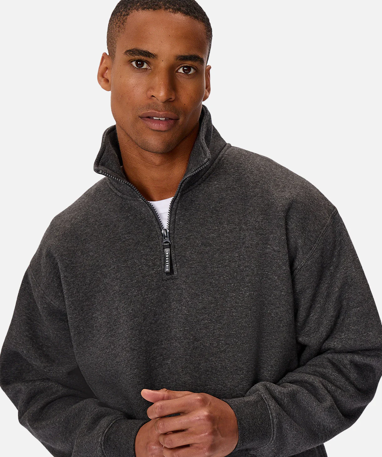 The Staunton Tracktop - Charcoal Marle