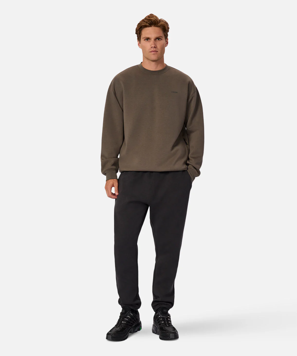 The Tech Del Sur Sweat - Bay Leaf