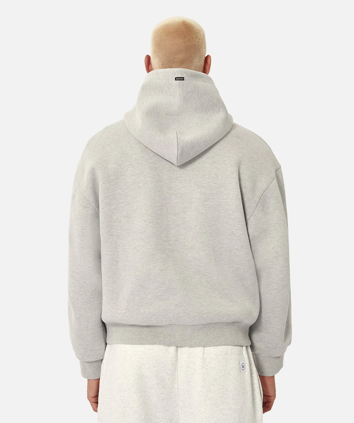 The Easton Pop Over Hoodie - Grey Marle