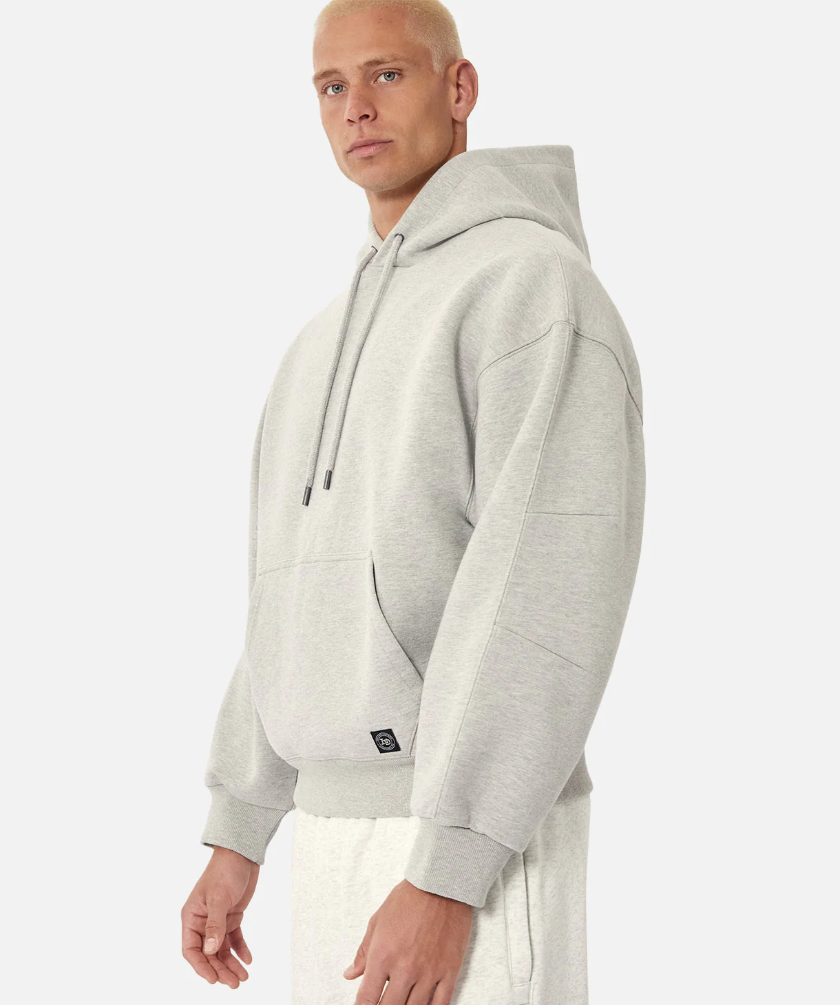 The Easton Pop Over Hoodie - Grey Marle