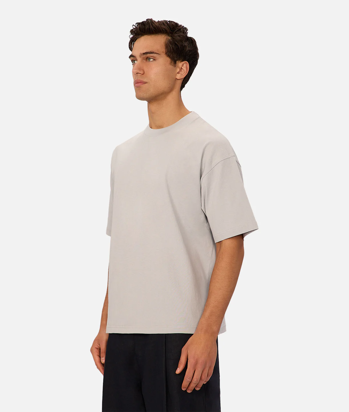 The Del Mar Boxy T-Shirt - Steel Blue