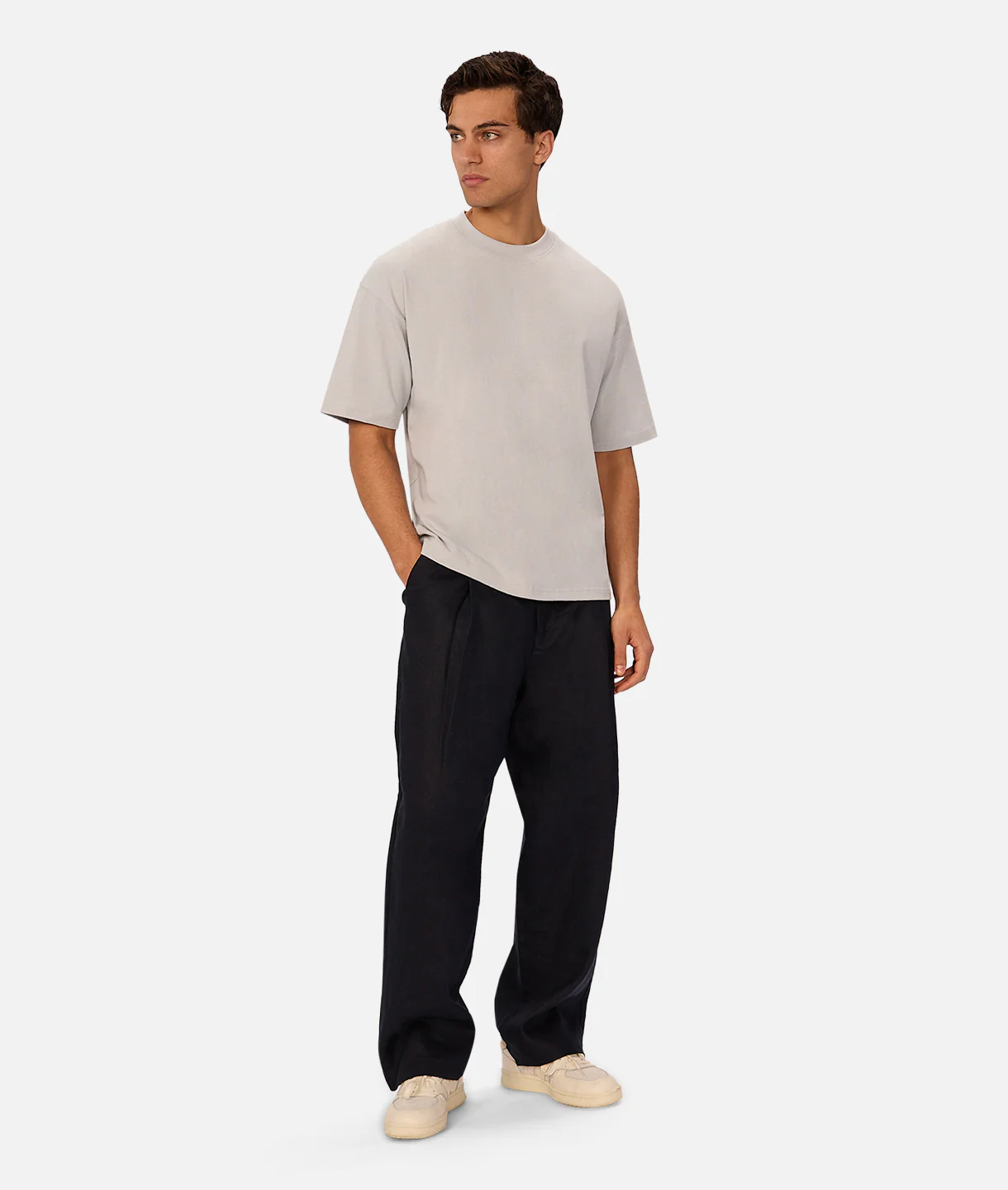 The Del Mar Boxy T-Shirt - Steel Blue