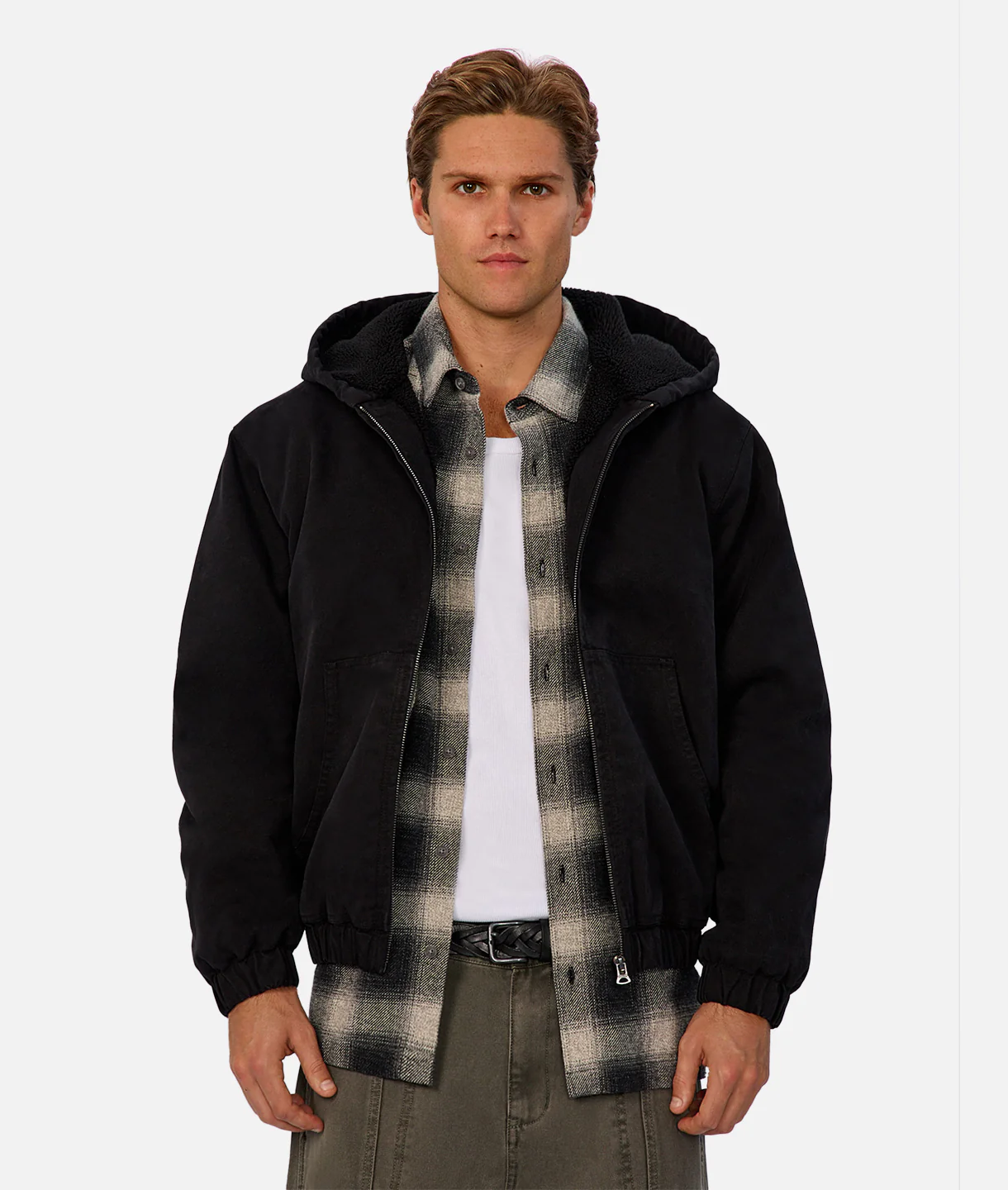 The Illinois Jacket - Washed Black