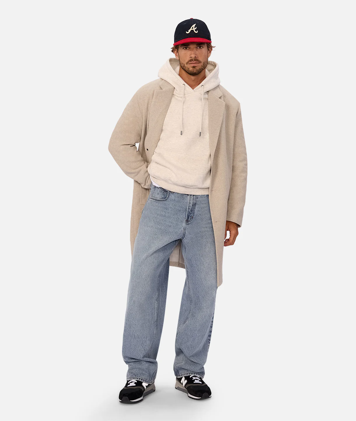 The Wool Blend Jacques Coat - Lucerne