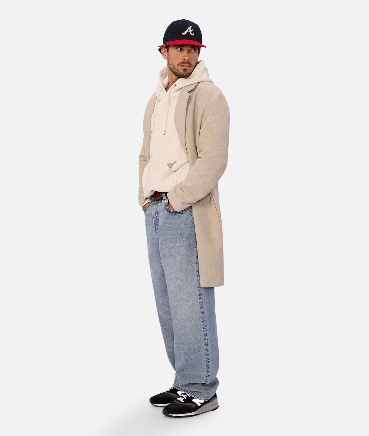 The Wool Blend Jacques Coat - Lucerne