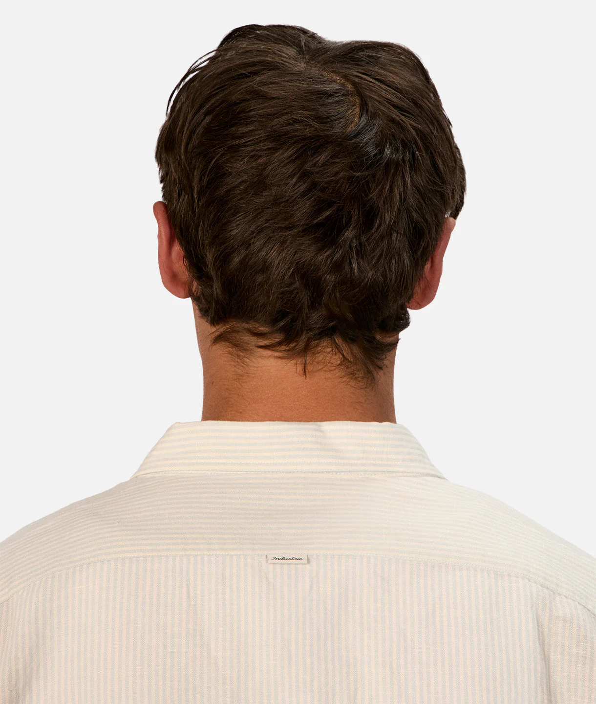 The San Juan Long Sleeve Linen Shirt - Mint/White