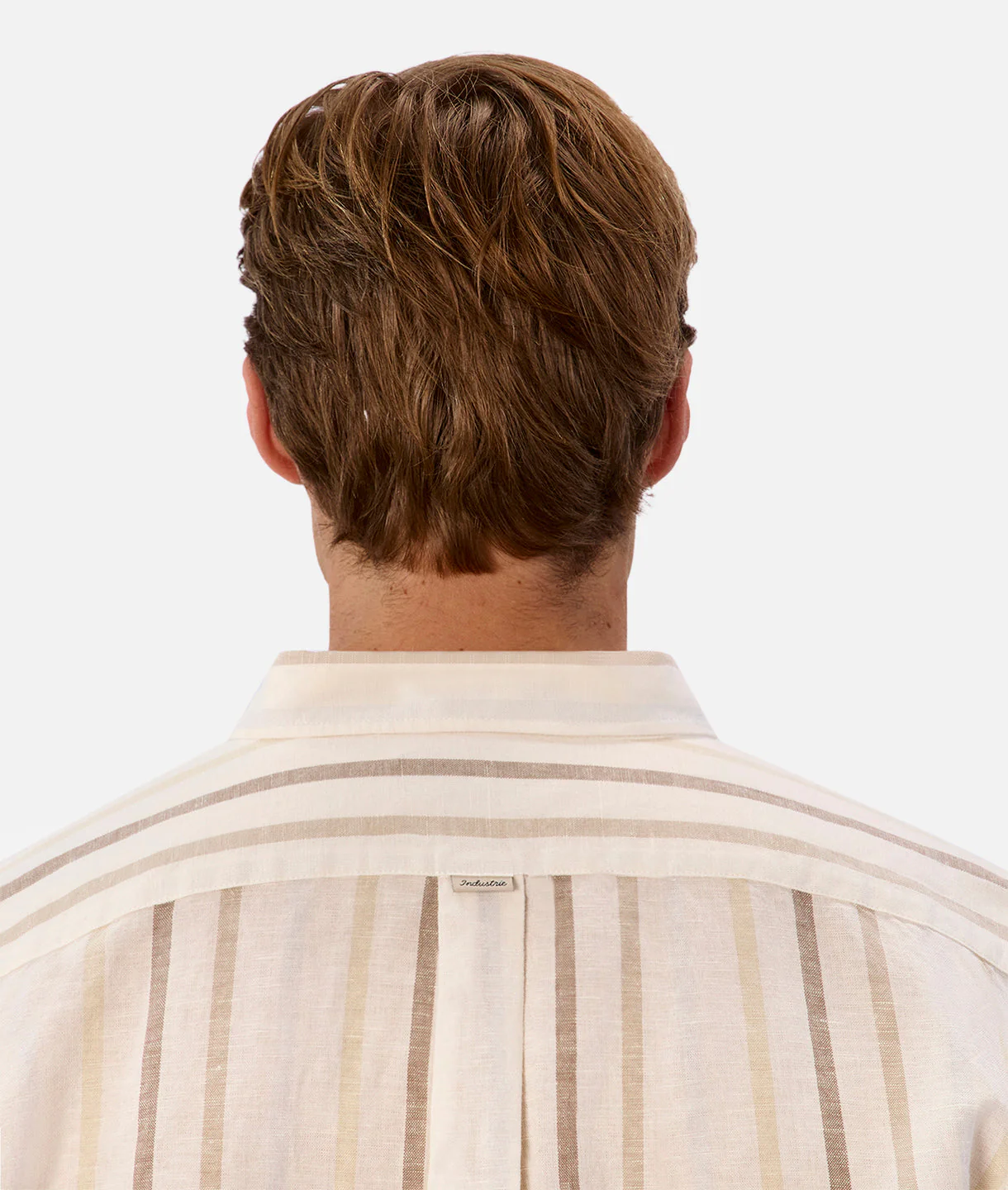 The Laguna Long Sleeve Linen Shirt - Light Blue Combo